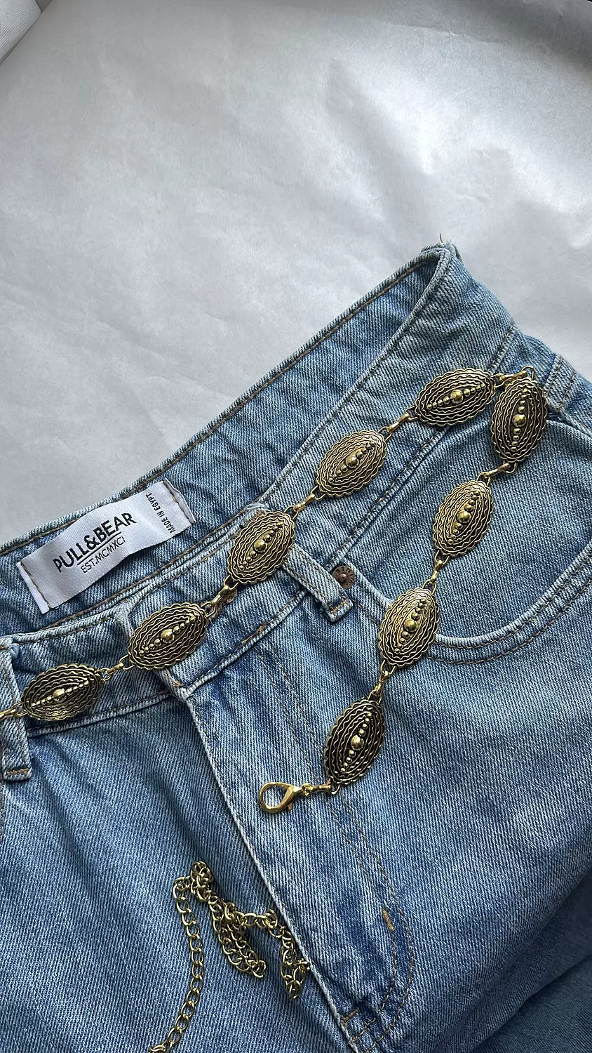 Doted Gold Belt image