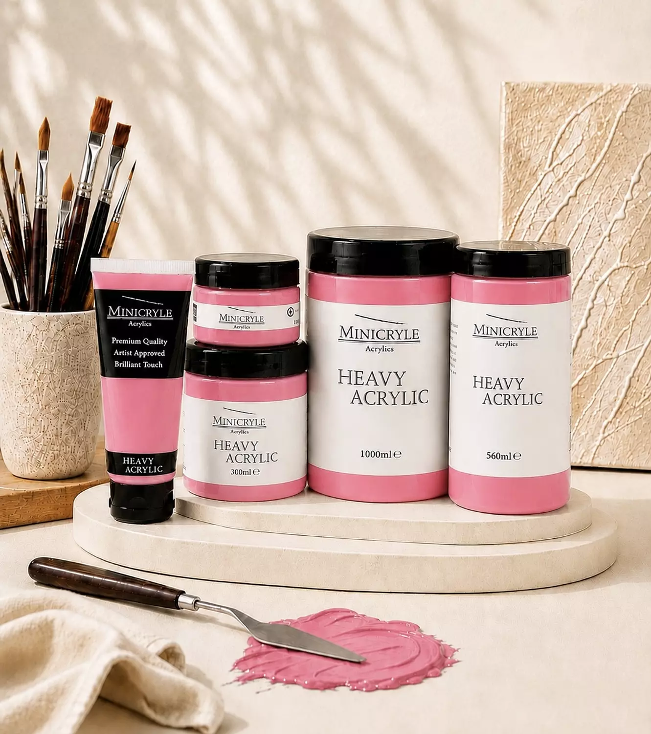 Pink heavy color image