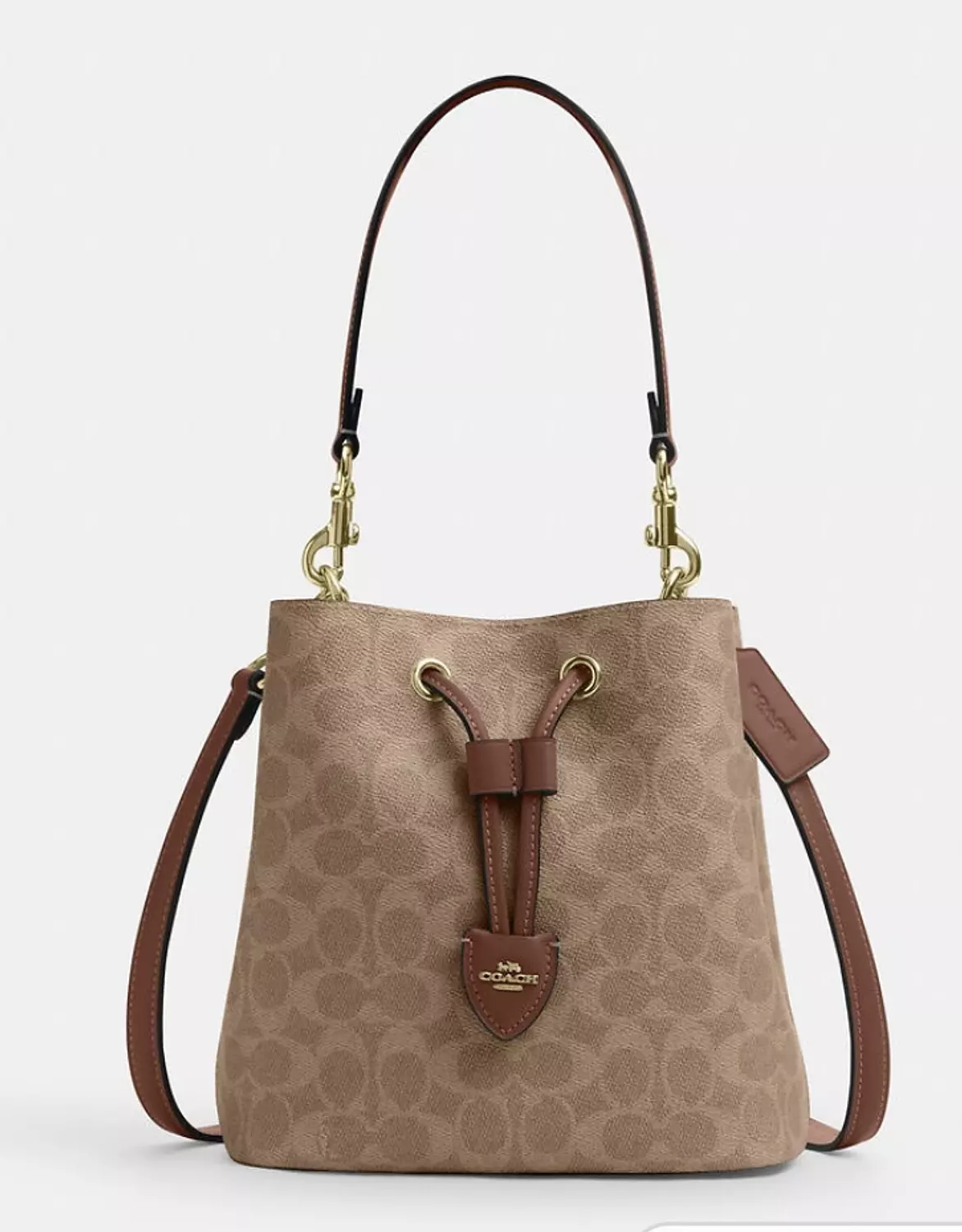 Rowan Bucket Bag In Signature Canvas image