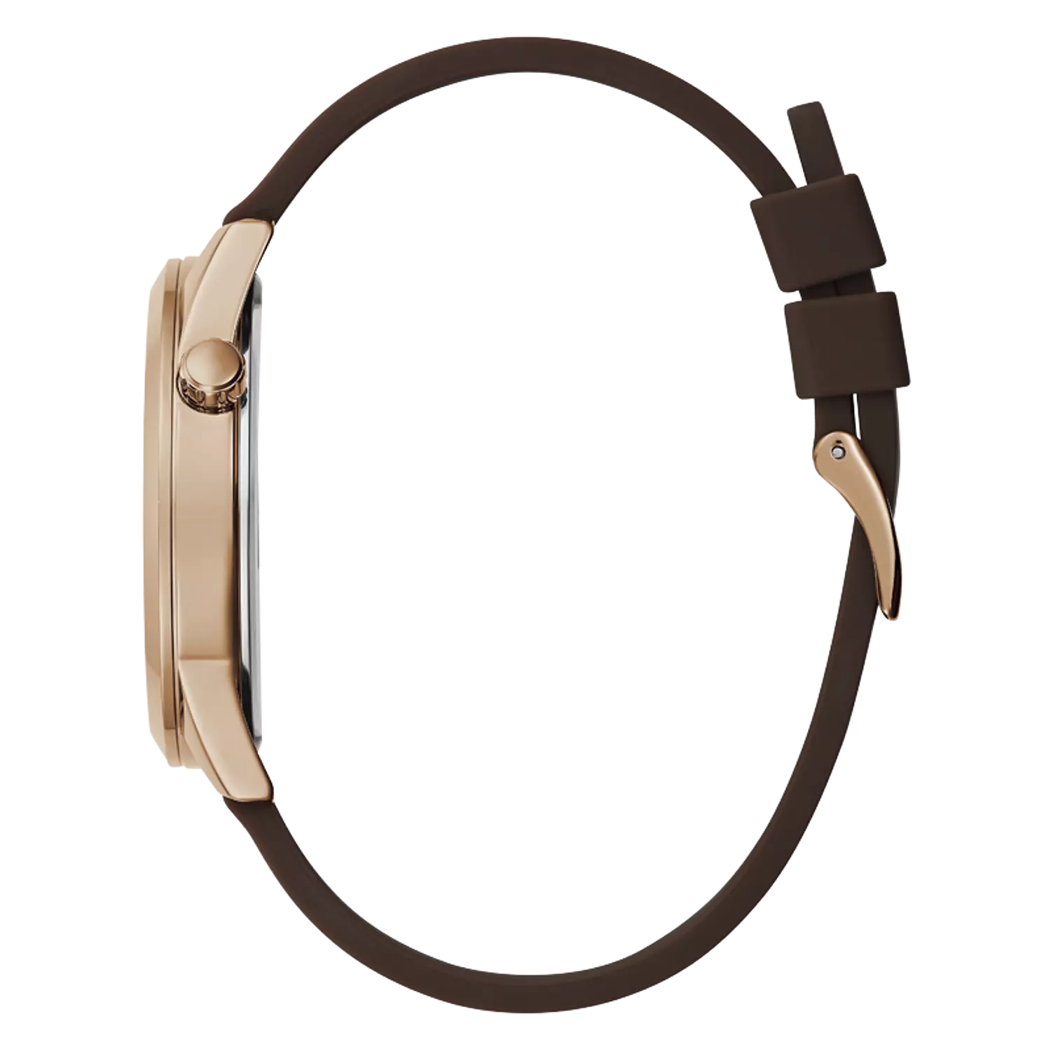 GUESS GW0494G3 Men's  Watch Coffee Silicone Strap 2