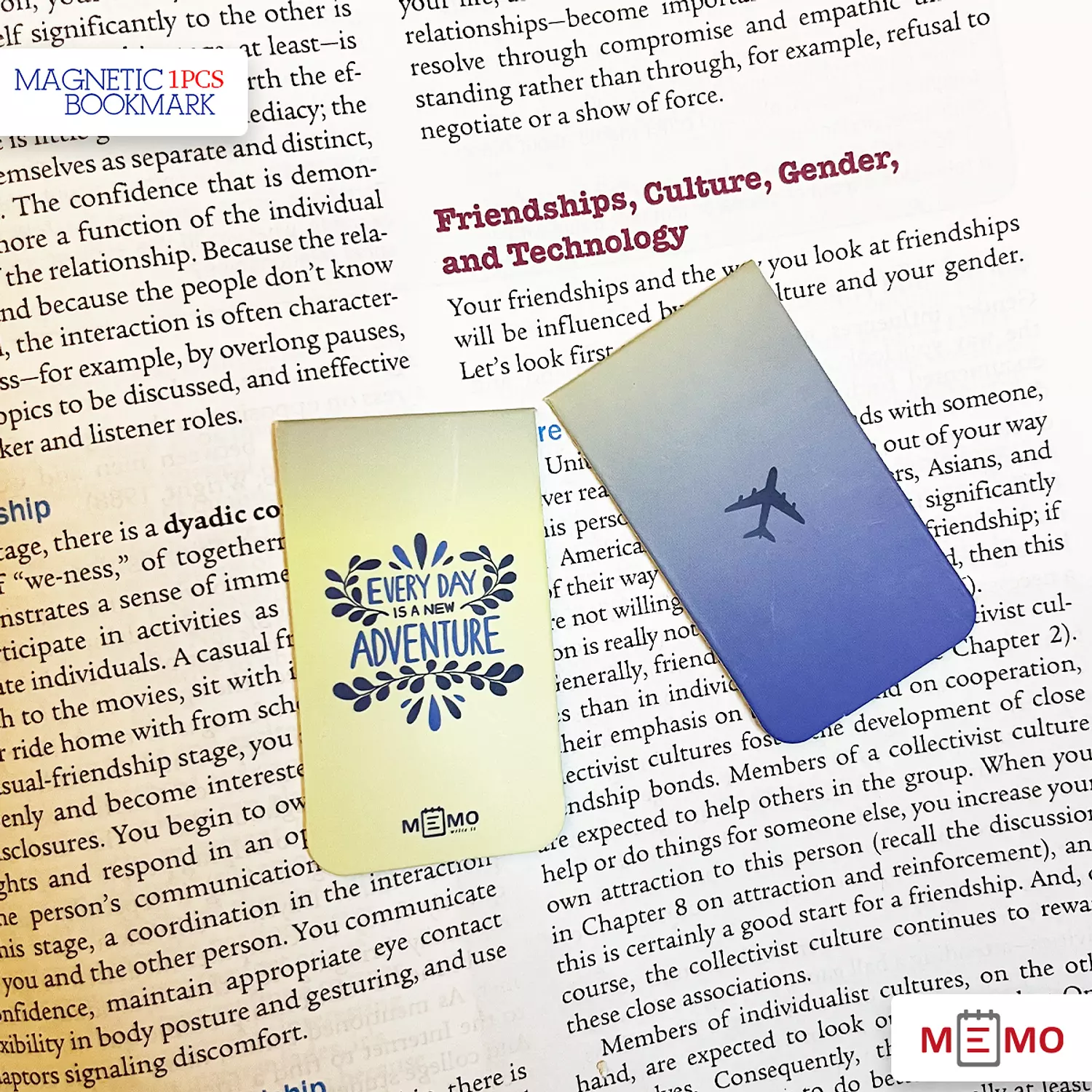 Memo Magnetic Bookmark “Adventure”1 (1 pcs)-2nd-img