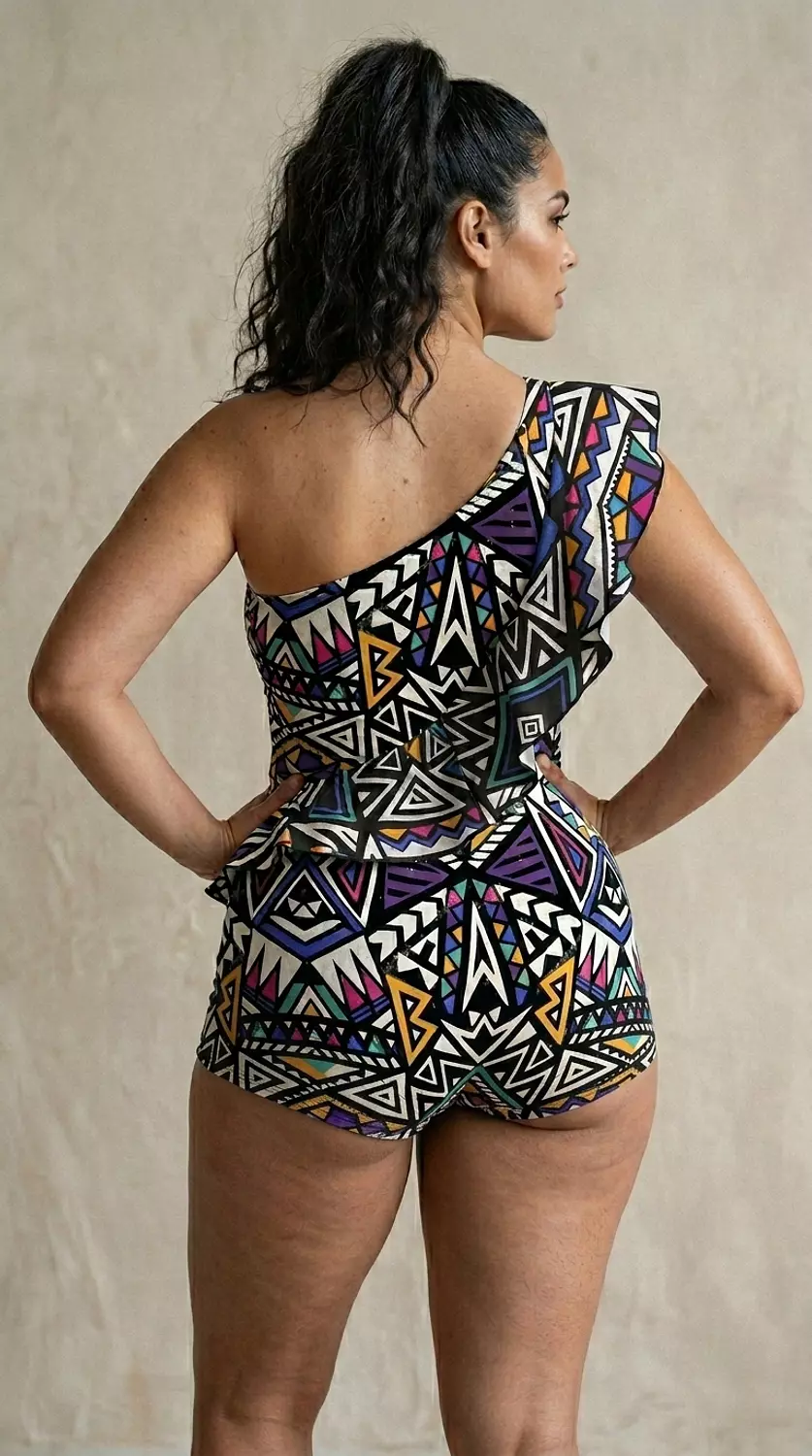 Tribal Cross Ruffle 4