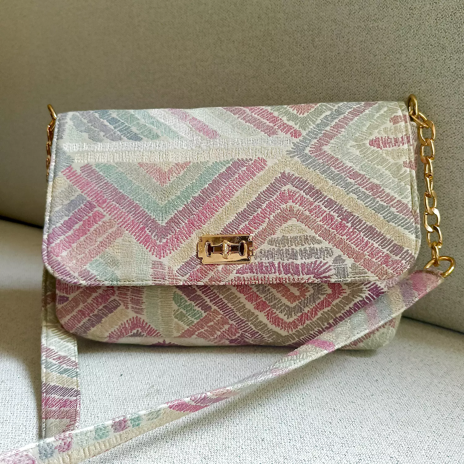 Noly clutch bag pastel 5