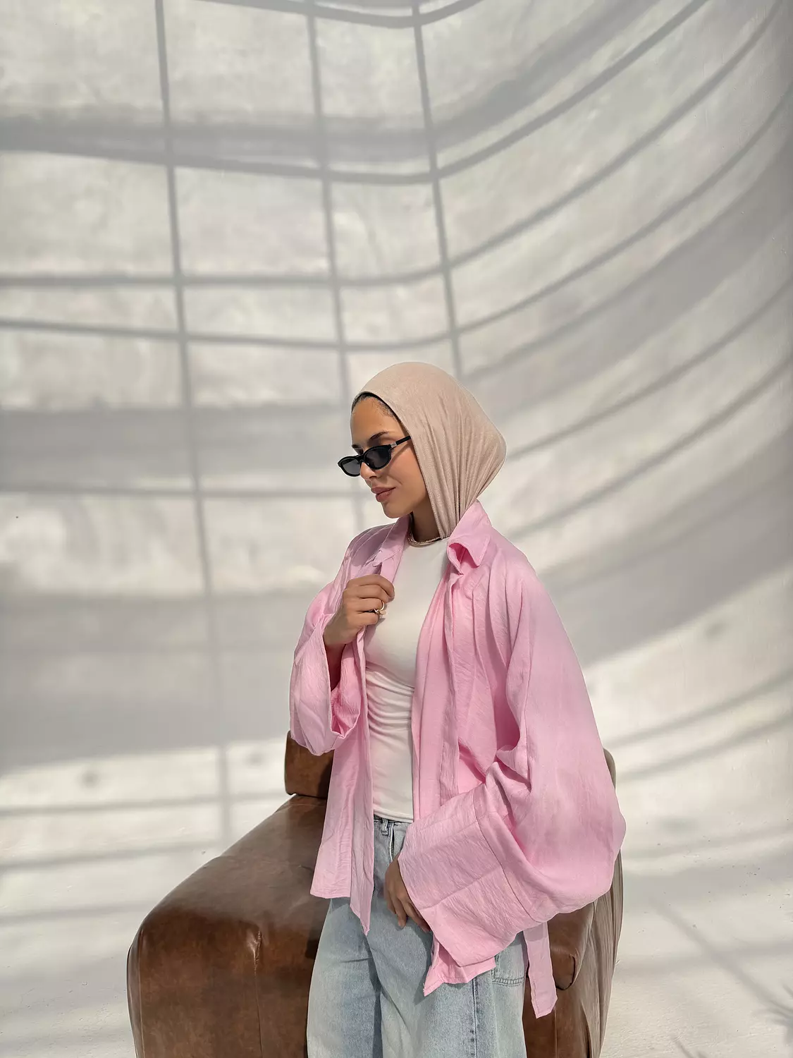 The linen mid cardigan  5