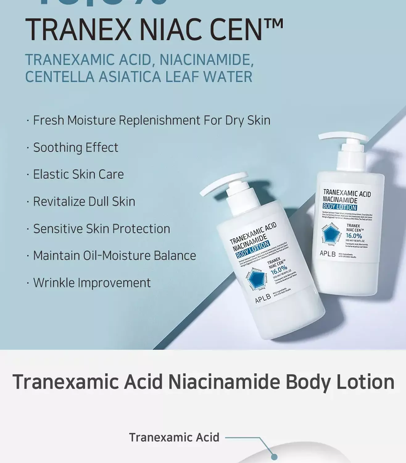 APLB - Tranexamic Acid Niacinamide Body Lotion hover image