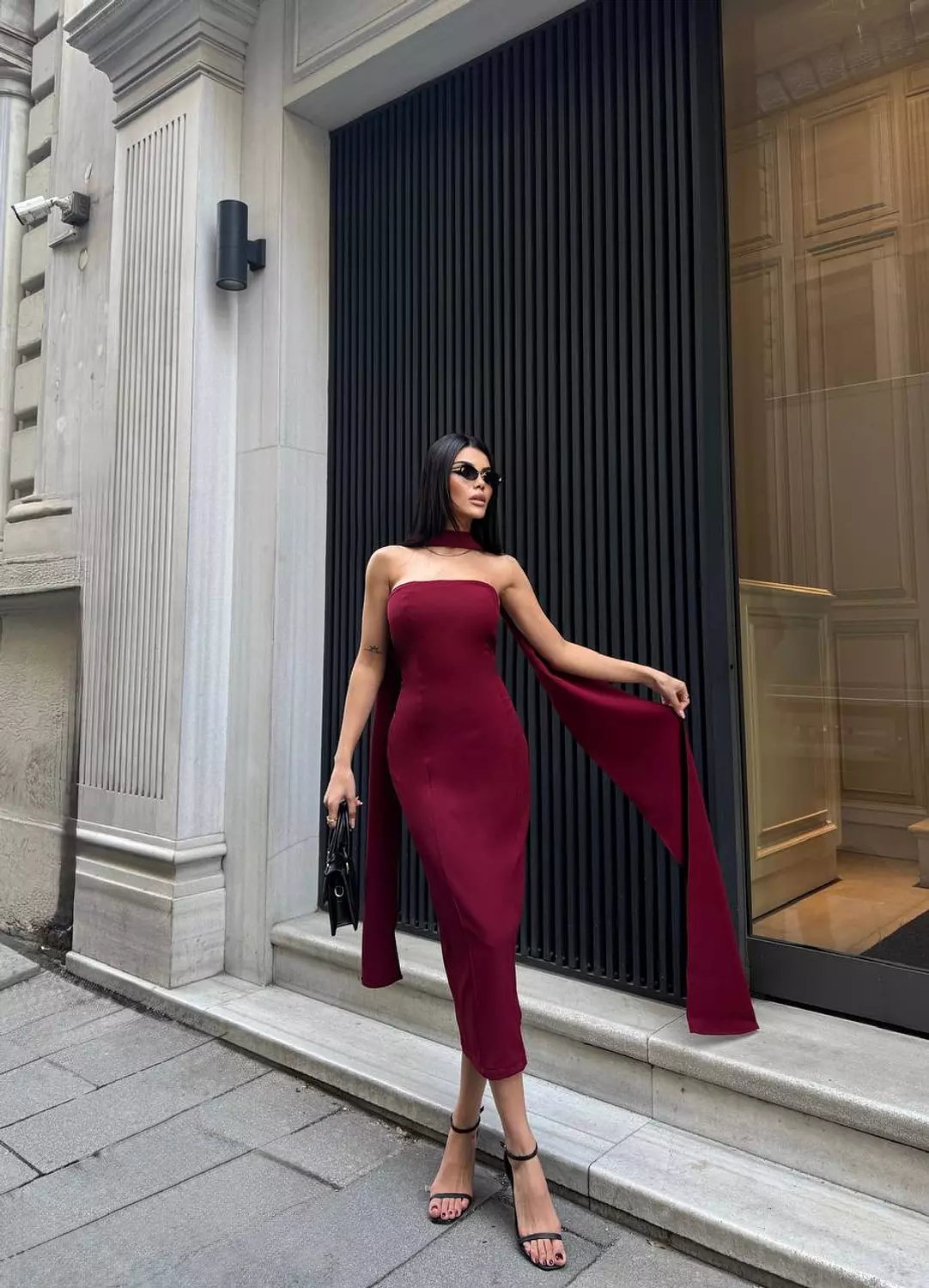 Yulia Cherry Maxi Dress image