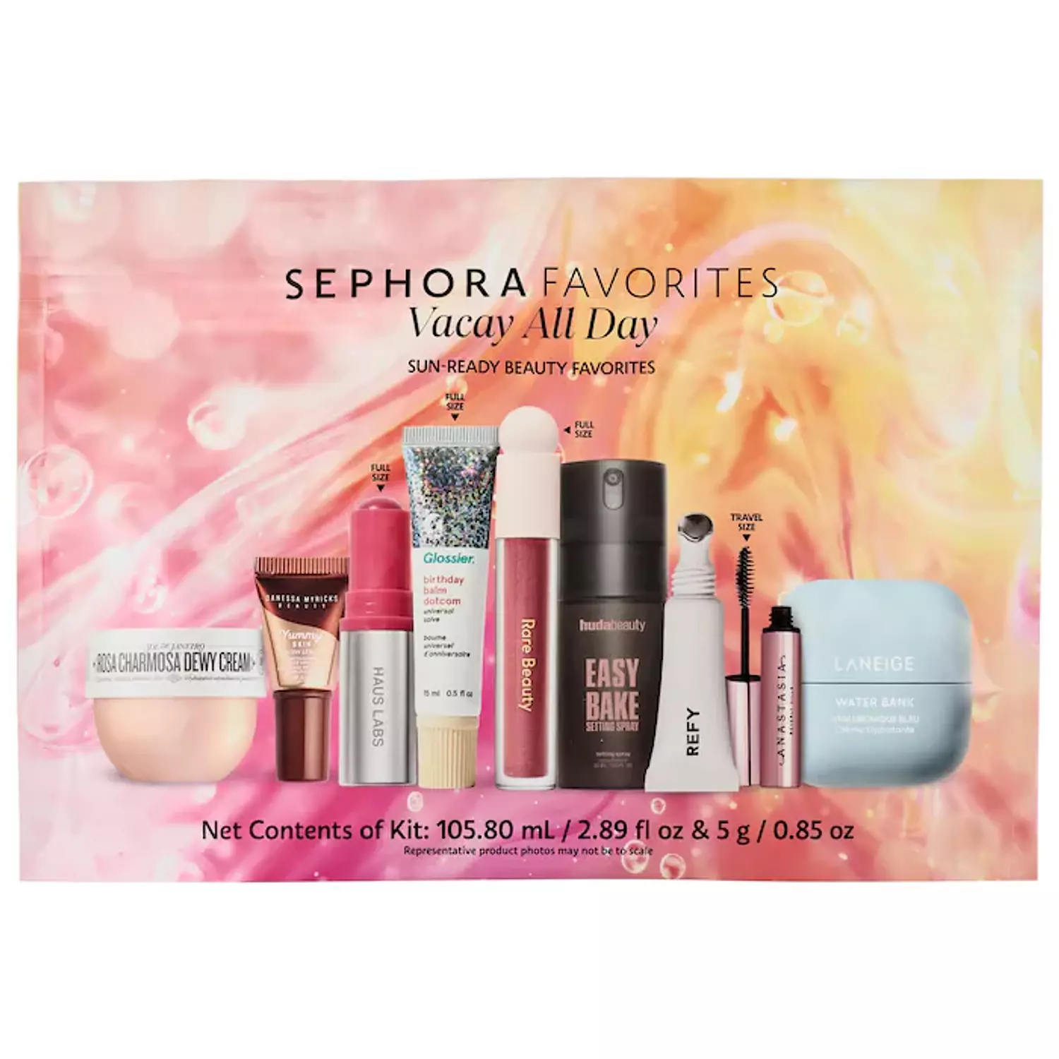 Sephora Favorites  Vacay All Day Makeup and Skincare Value Set 2