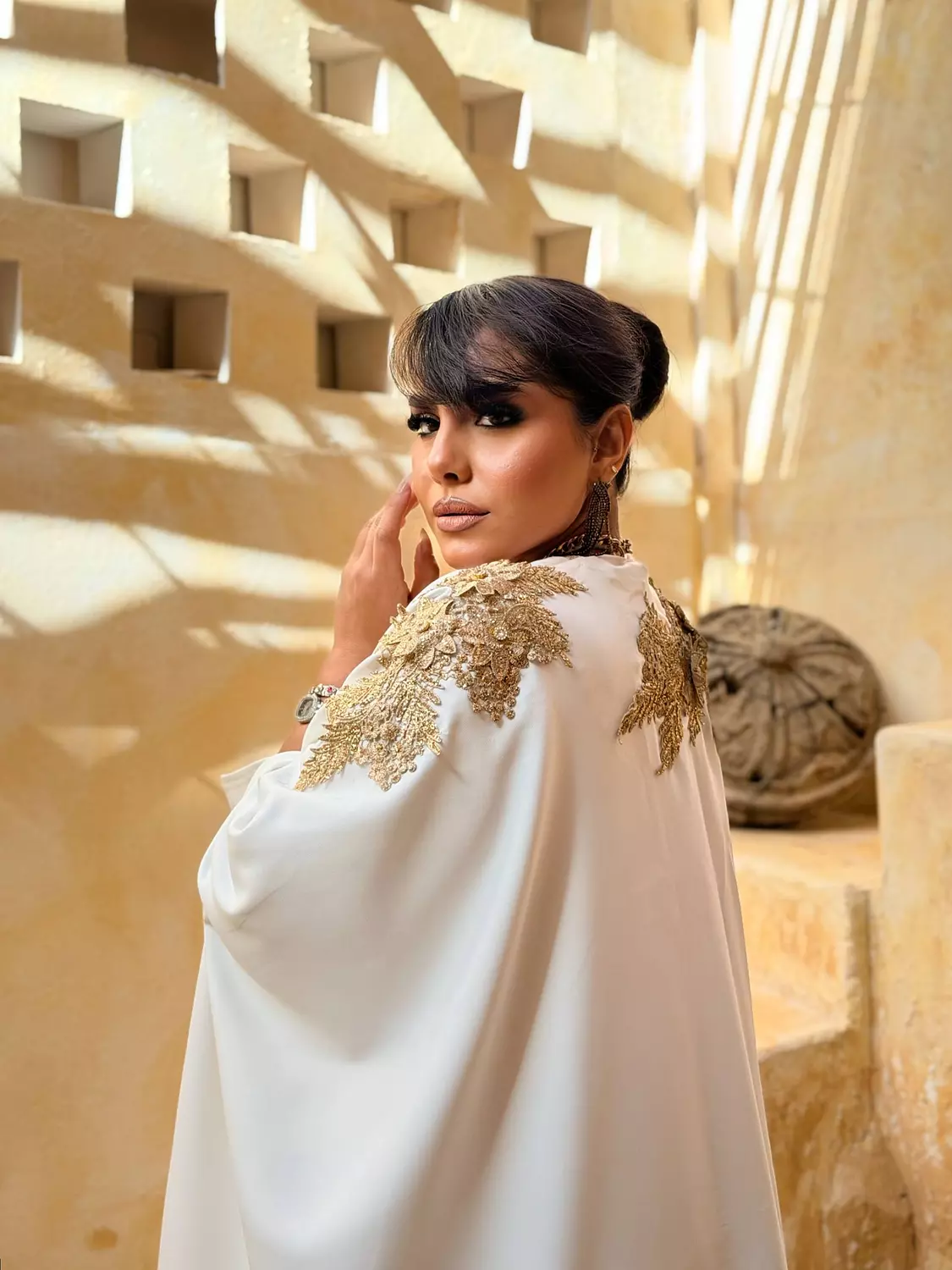 The Najma Bisht In White image