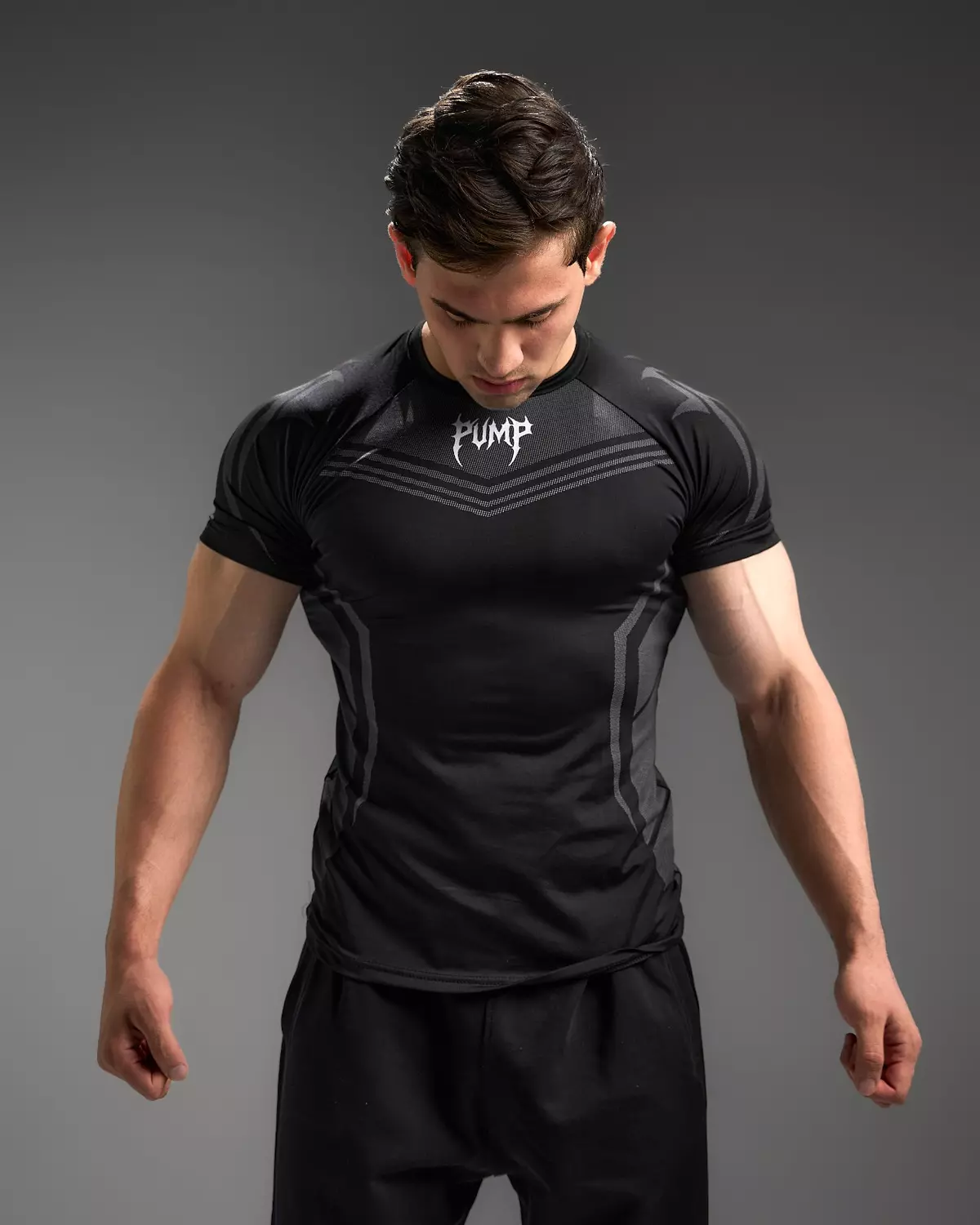 WARRIOR COMPRESSION TEES - black 2