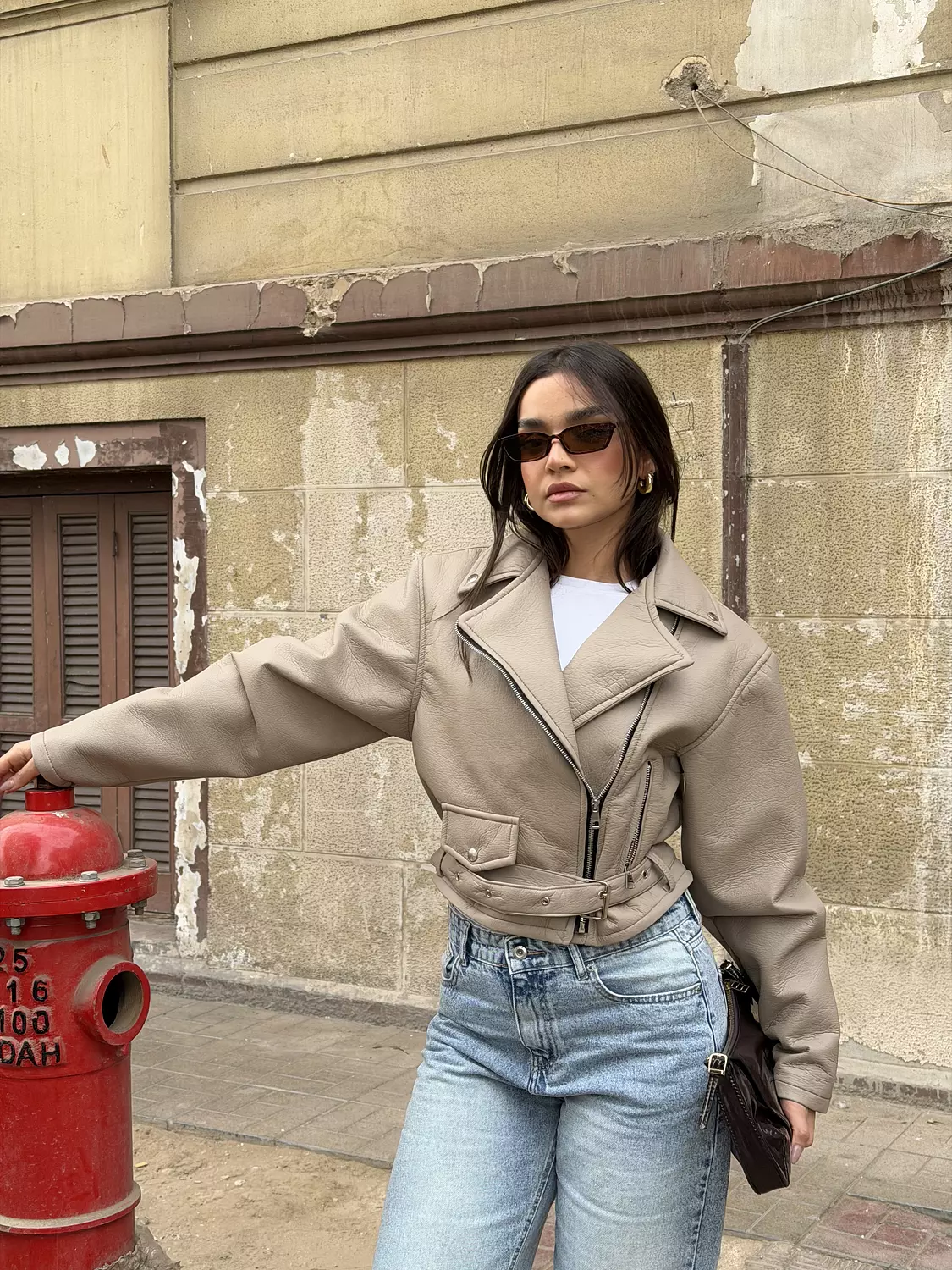 Loose Zipper Leather Jacket 14