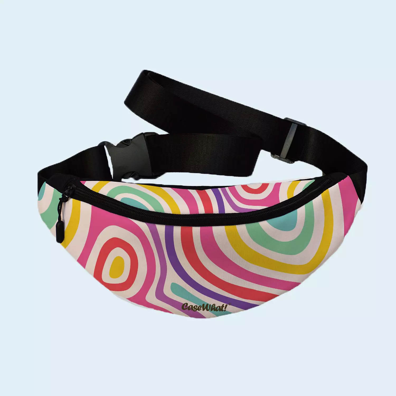 Colored Lines Fanny Pack  image