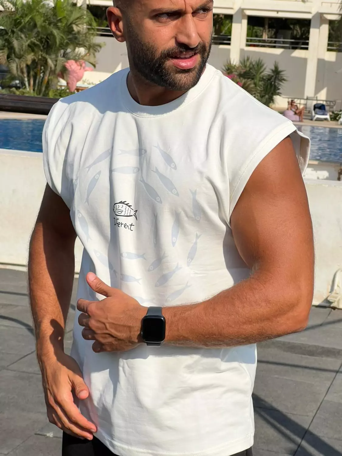 Magic fish sleeveless 2