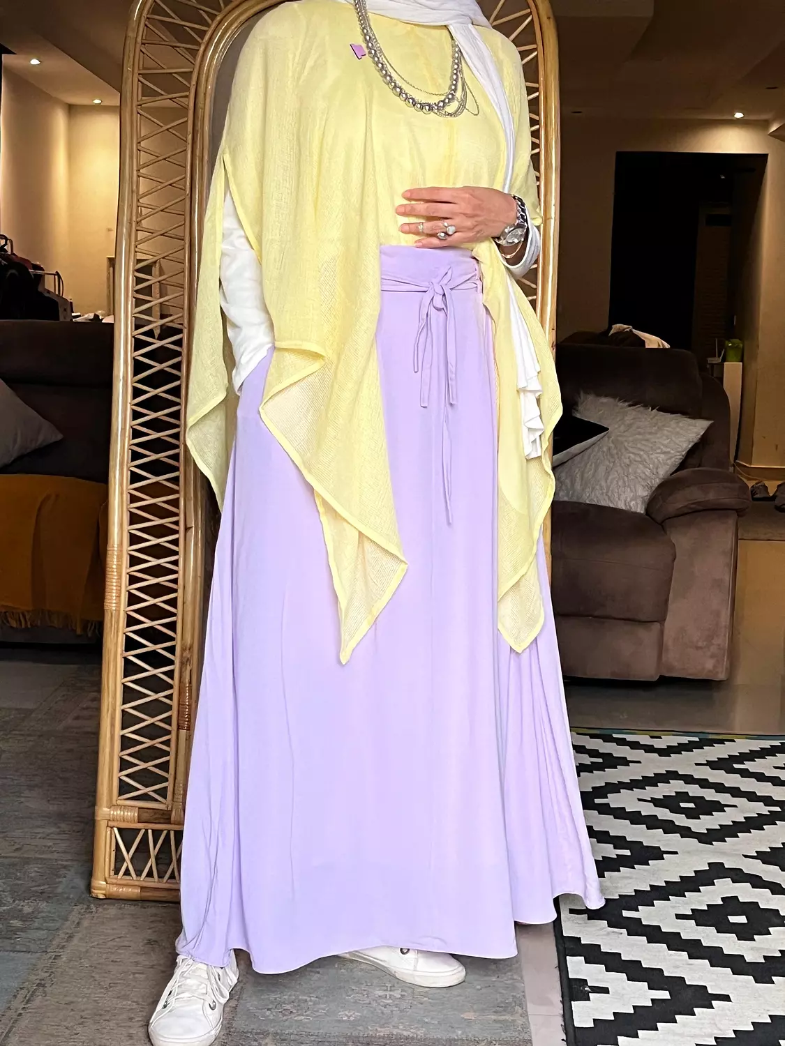 Lilac skirt  hover image