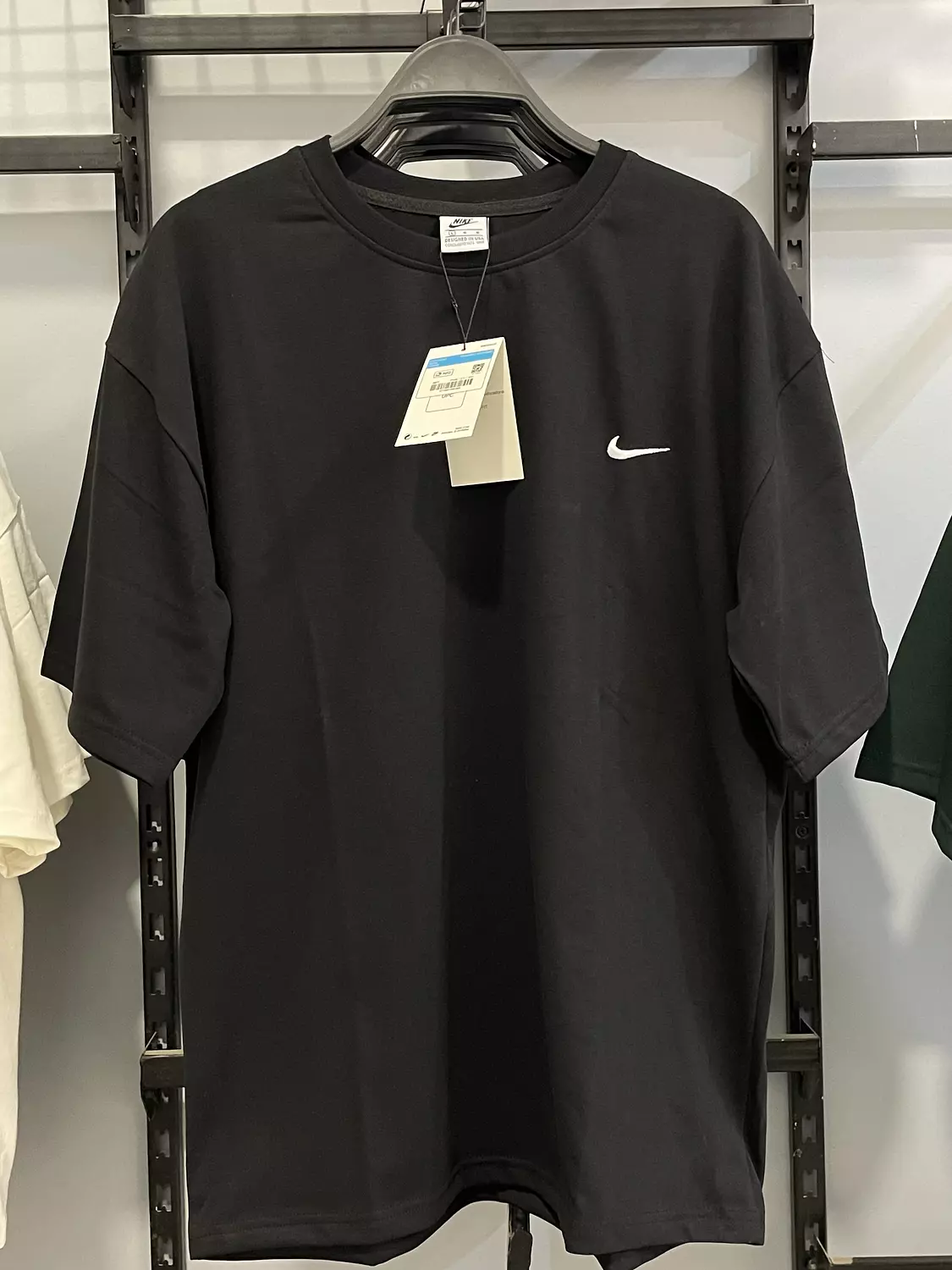 T-shirt nike oversize black 4