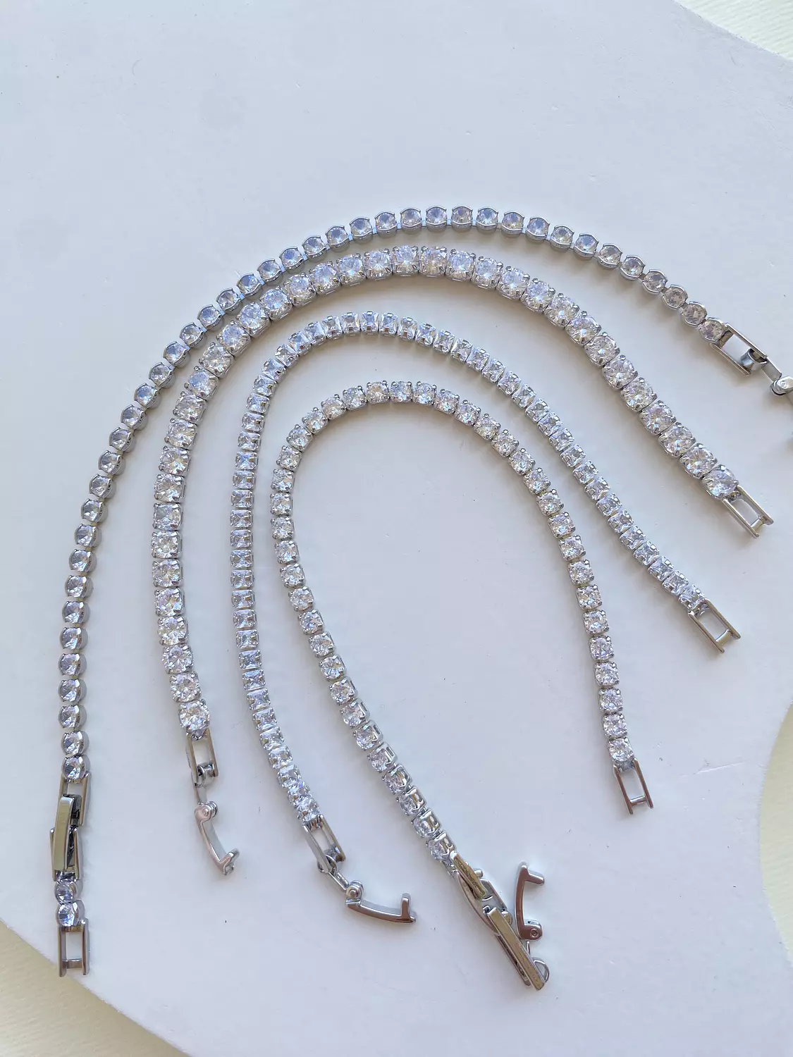 Silverr tennis bracelet 7