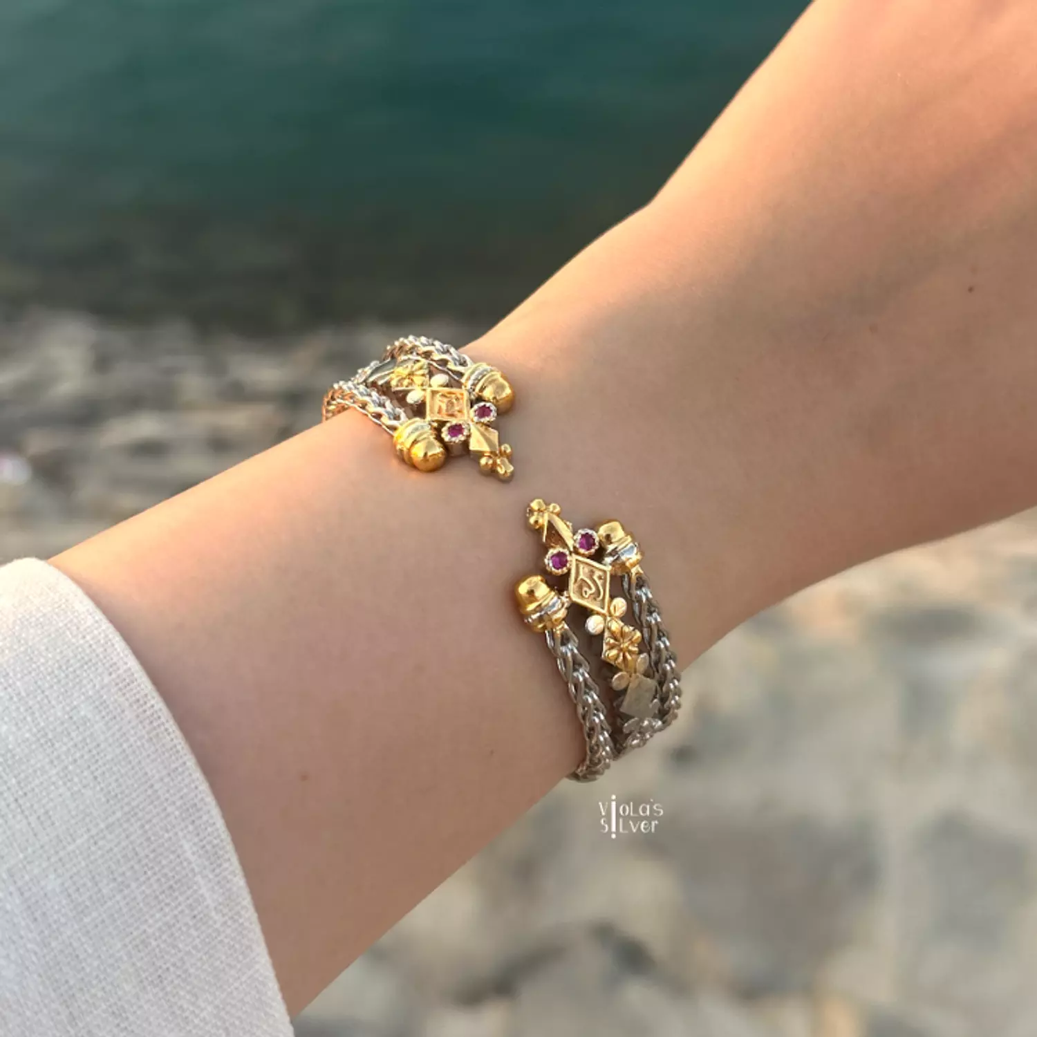 Baraka Silver bangle image