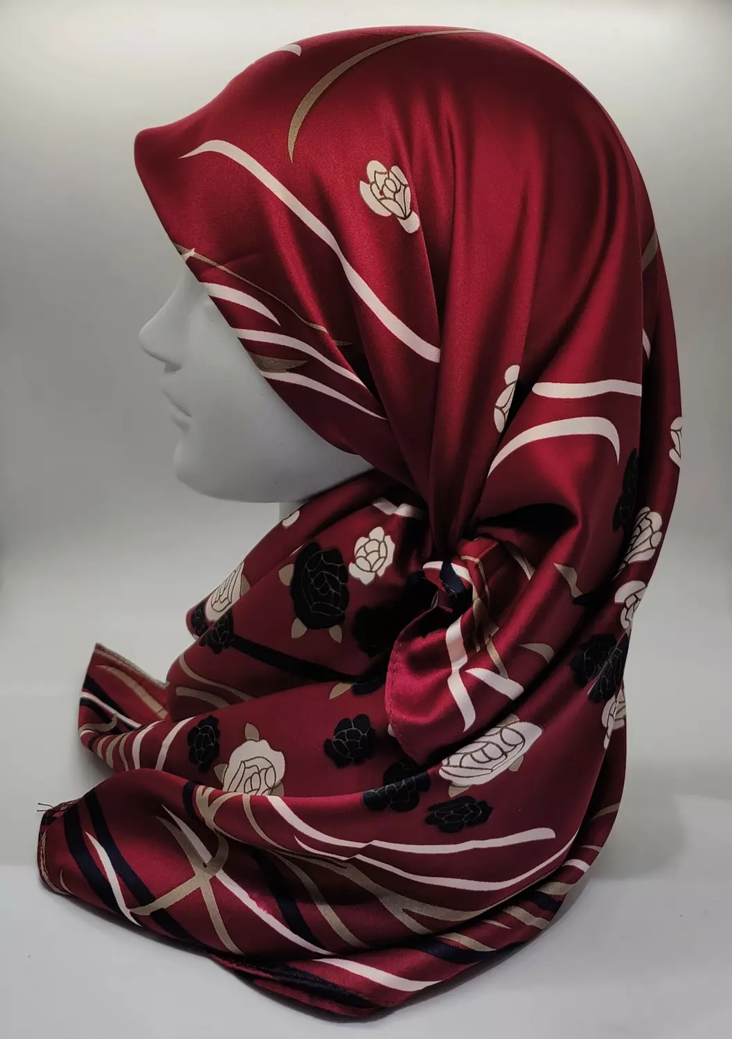 Scarf-Retro-Flowers image