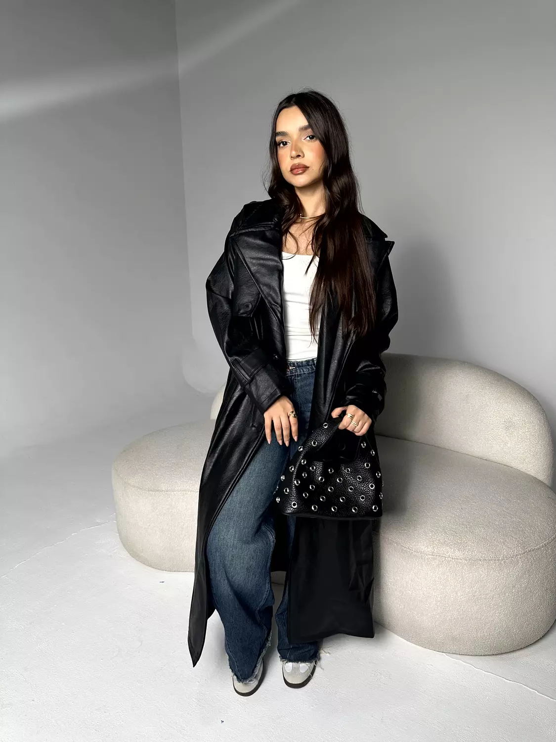 Leather Trench Coat 28