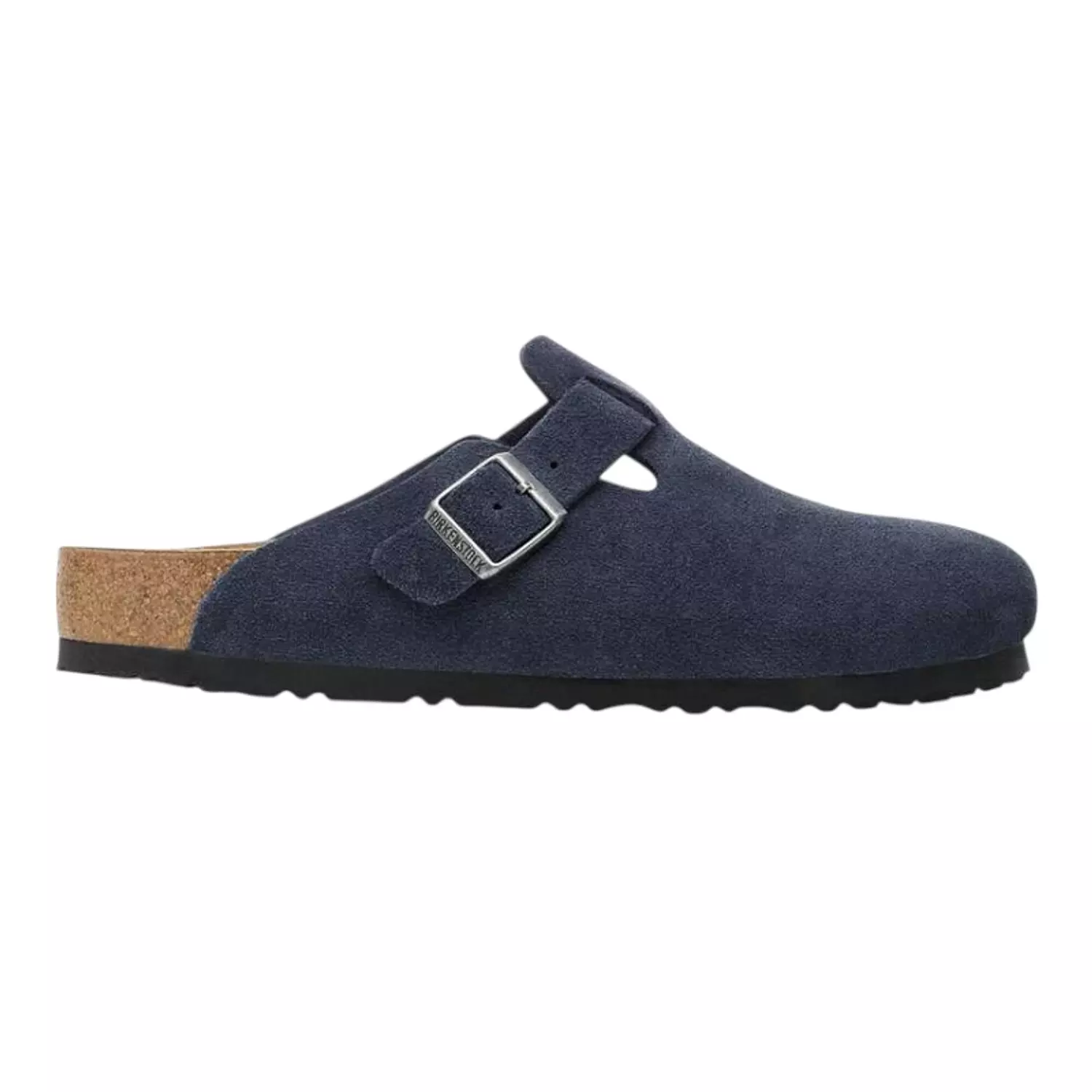Birkenstock Boston Suede Leather "New Navy" image
