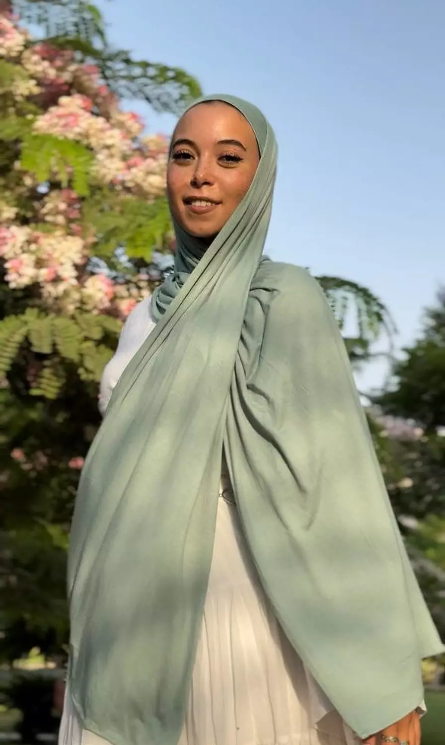 Mint green - jel with bandana image