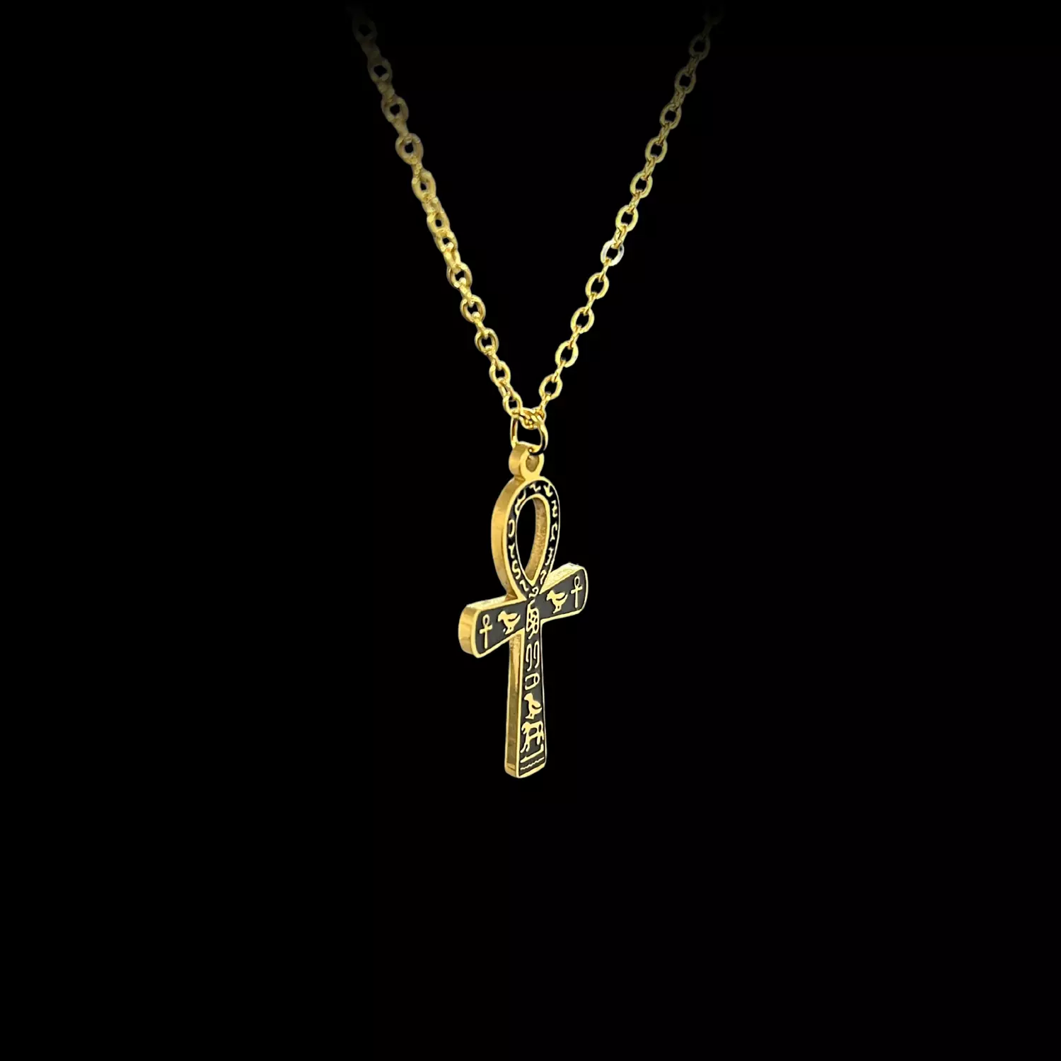 Black pharonic key image