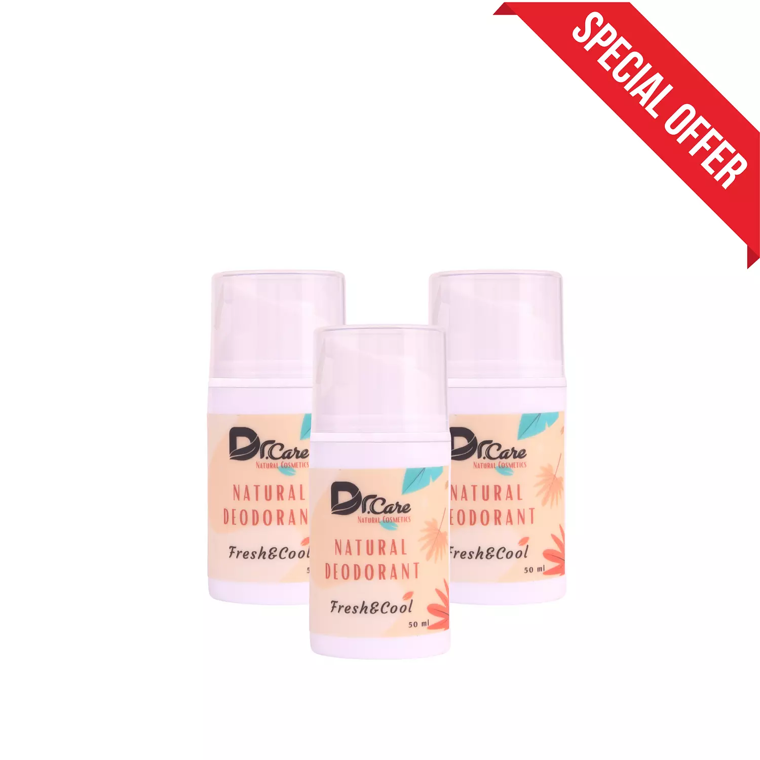 NATURAL DEODORANT Offer 50% image