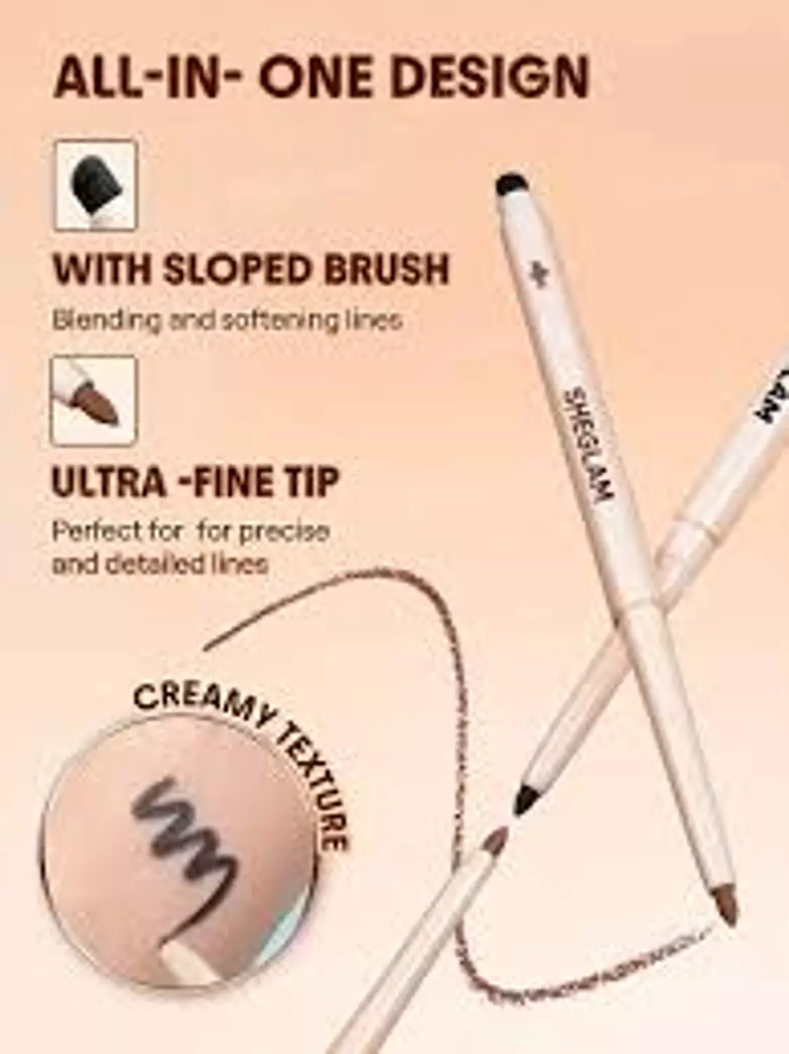 Sheglam GEL GLIDE EYELINER PENCIL BAACK hover image