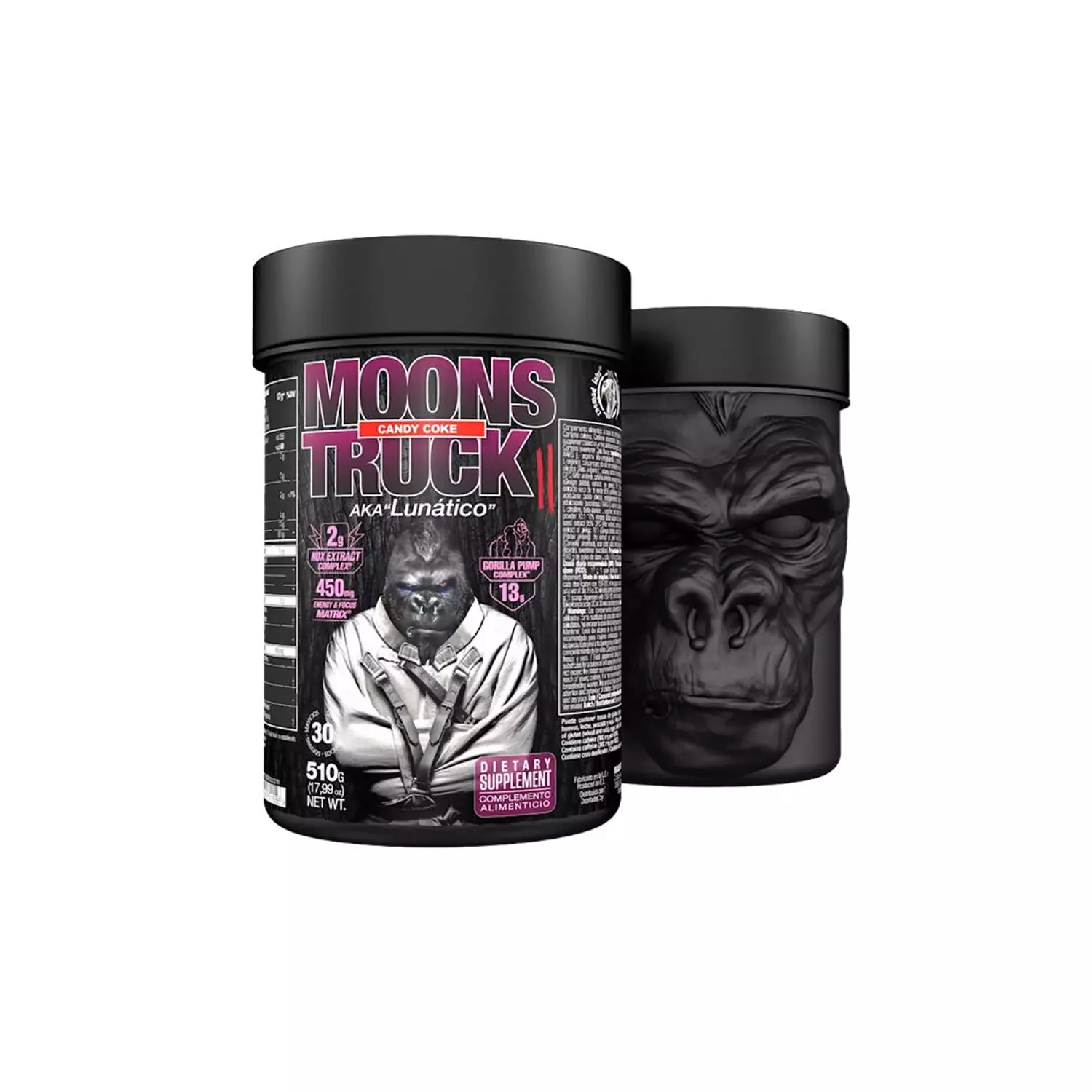 Zoomad Glow Pre Workout Moontruck 510g (30 Servings) – Energy, Focus & Endurance image