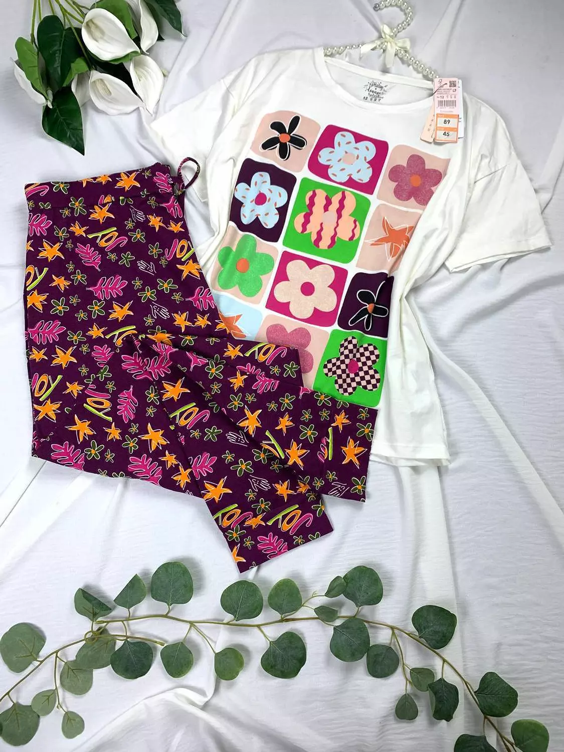 Pure cotton pijama set from Splash image