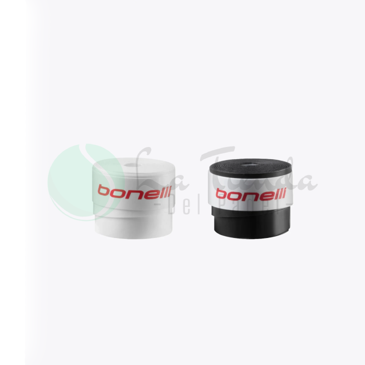 <p style="text-align: center"><span style="color: #ffffff">Bonelli Pro Overgrip - Black &amp; White</span></p>