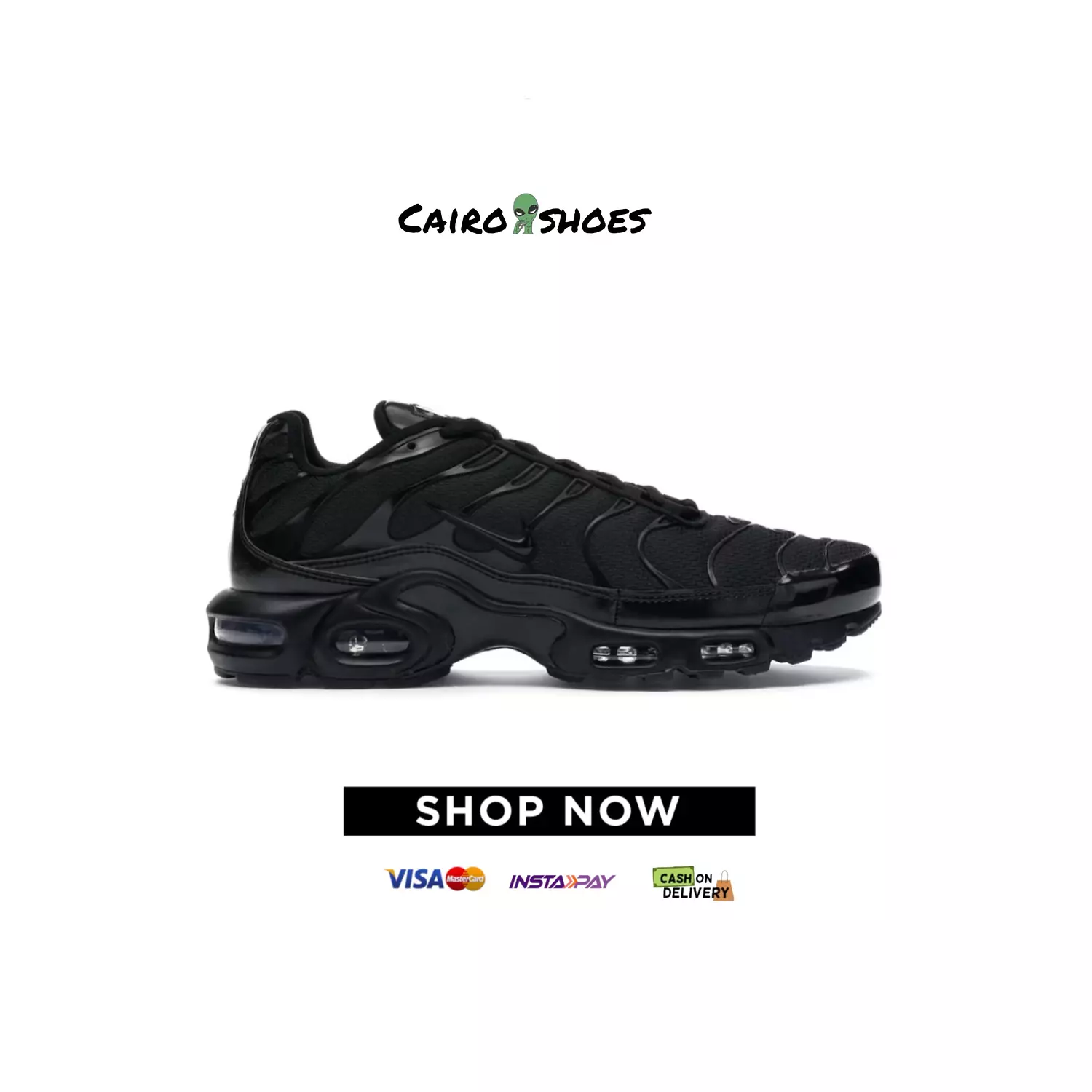 Nike Air Max Plus - Triple Black  image