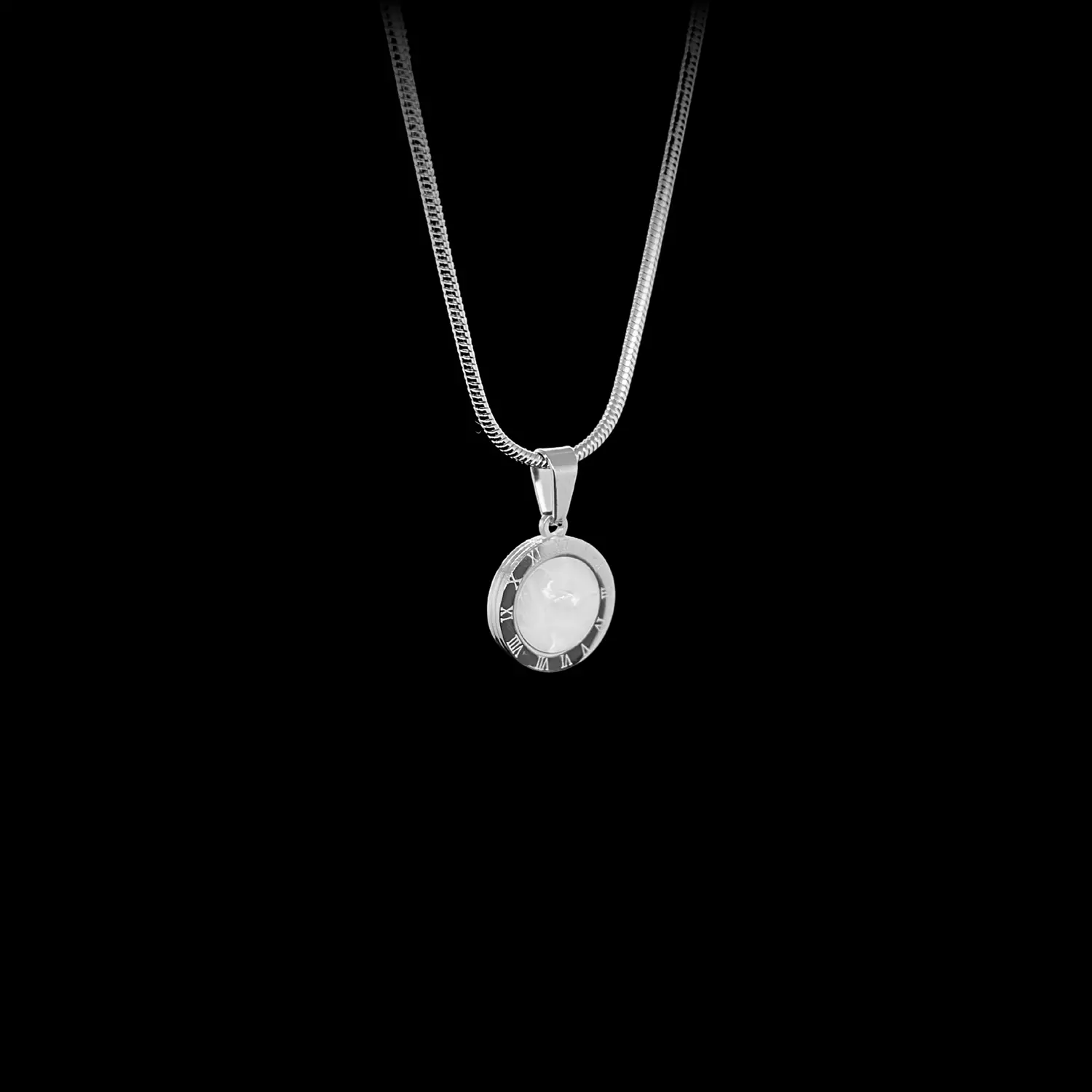 Eclipse Circle Necklace 1