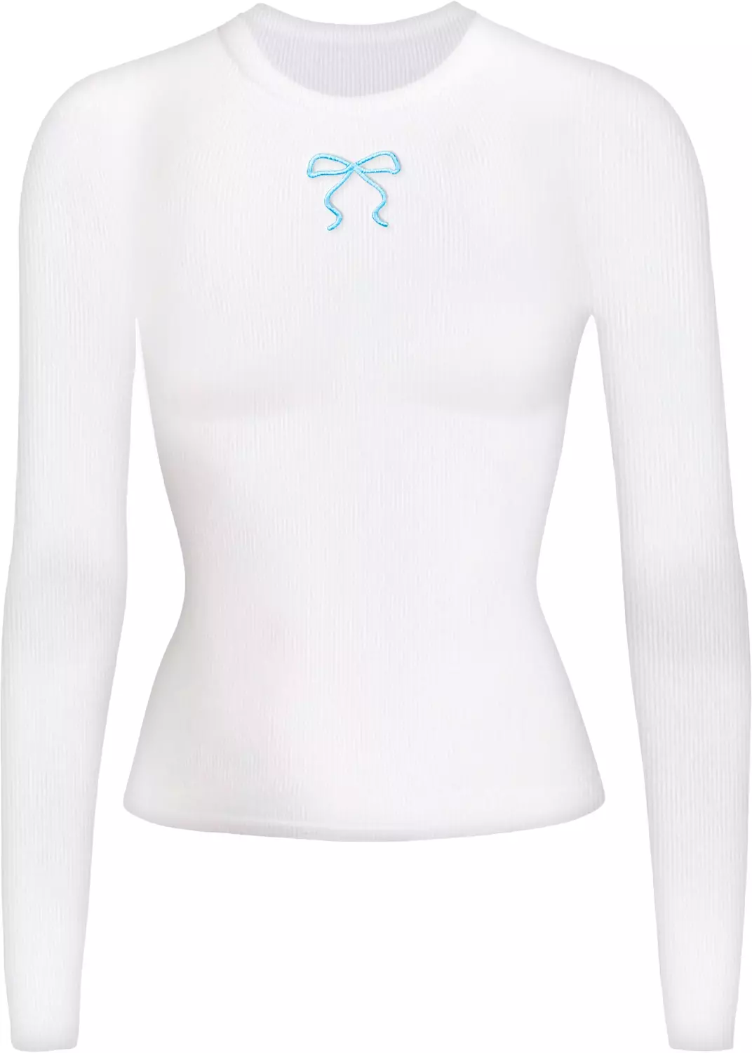 Girl Bow Tank Long Sleeves image