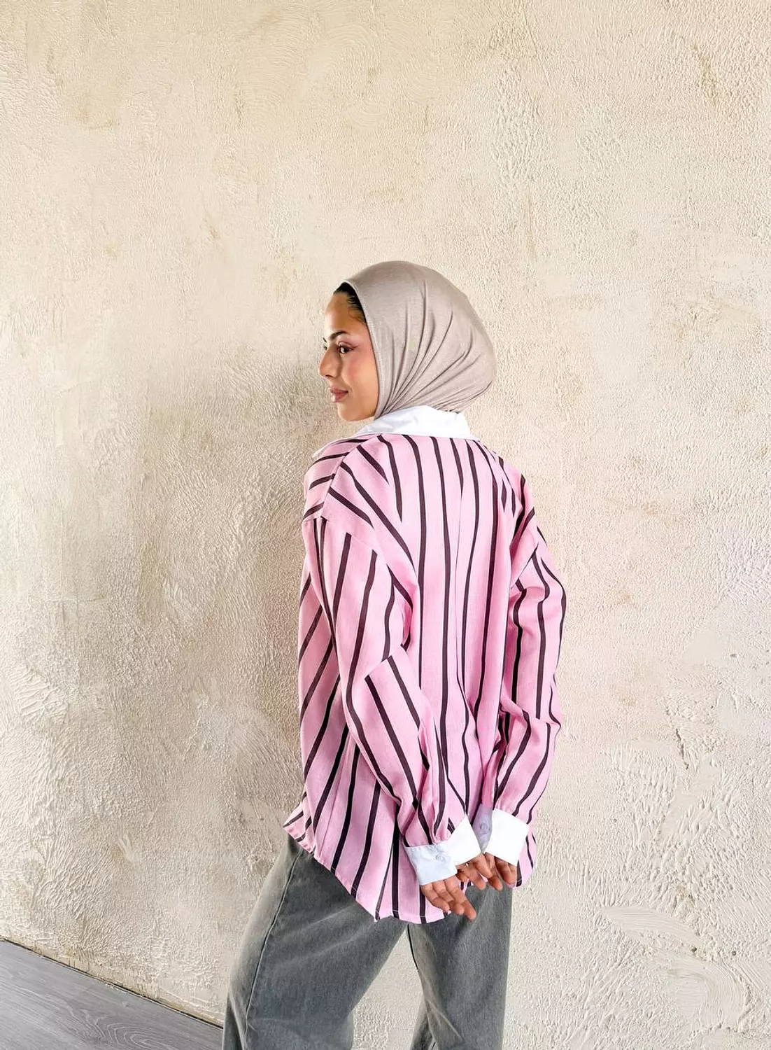 Pink Striped Shirt 3