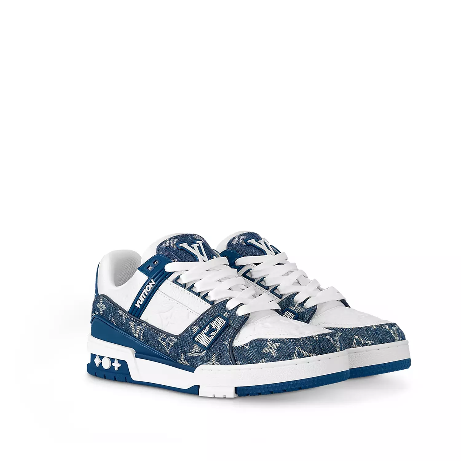 Louis vuitton LV Trainer Bleu Clair Sneaker 3