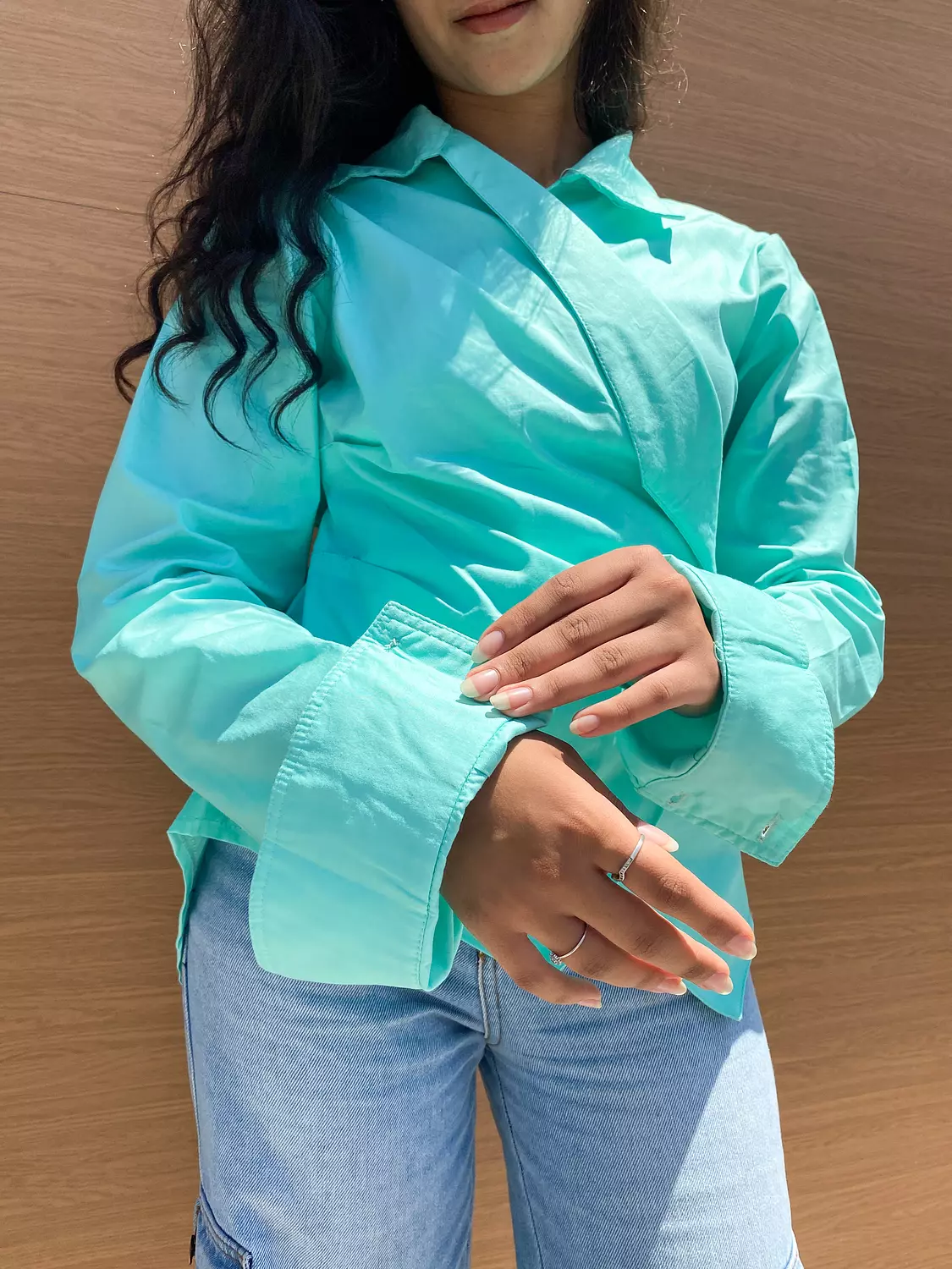 Veya Blouse Mint Green  5