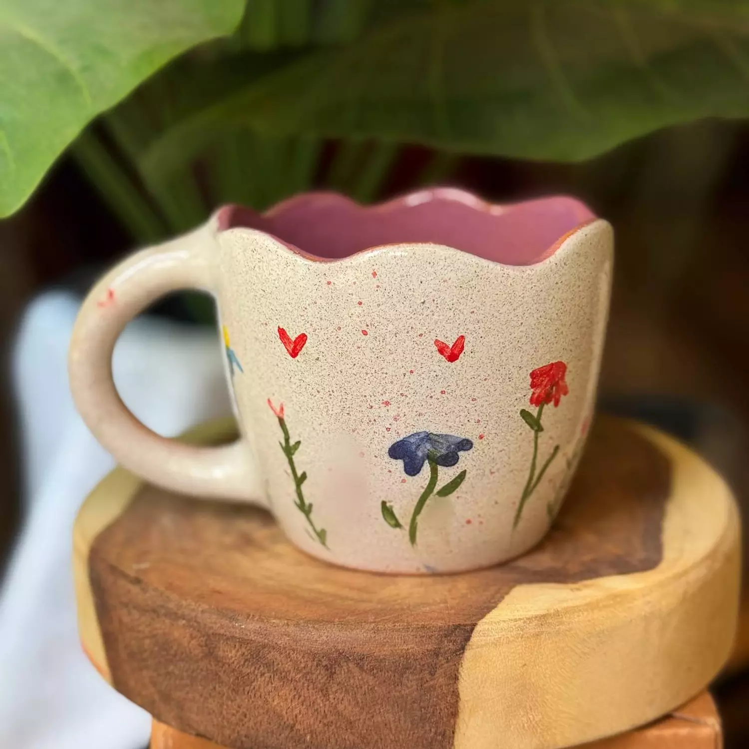 Mauvy Gardenia mug image