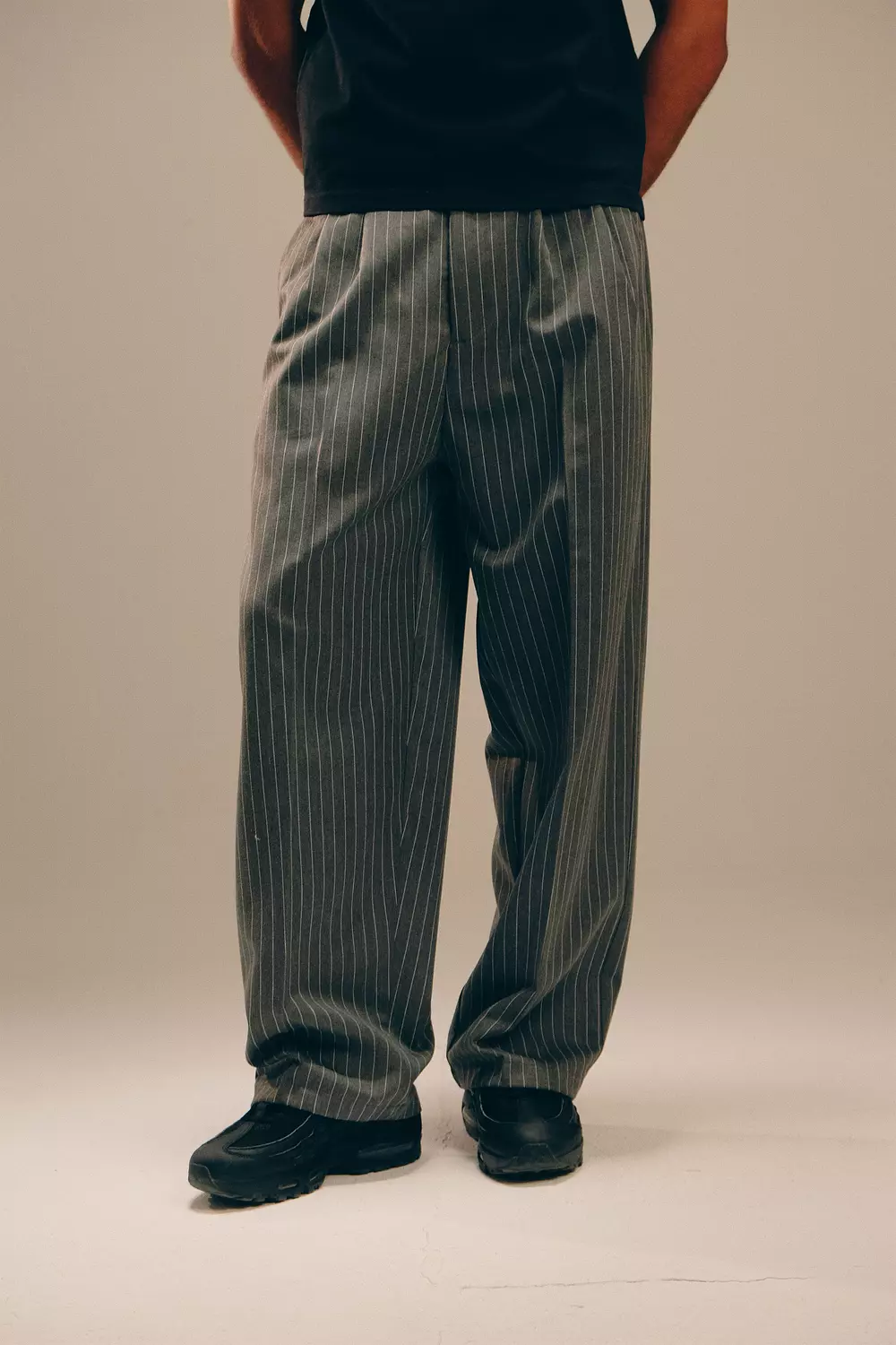 Pinstriped Pants | Men image