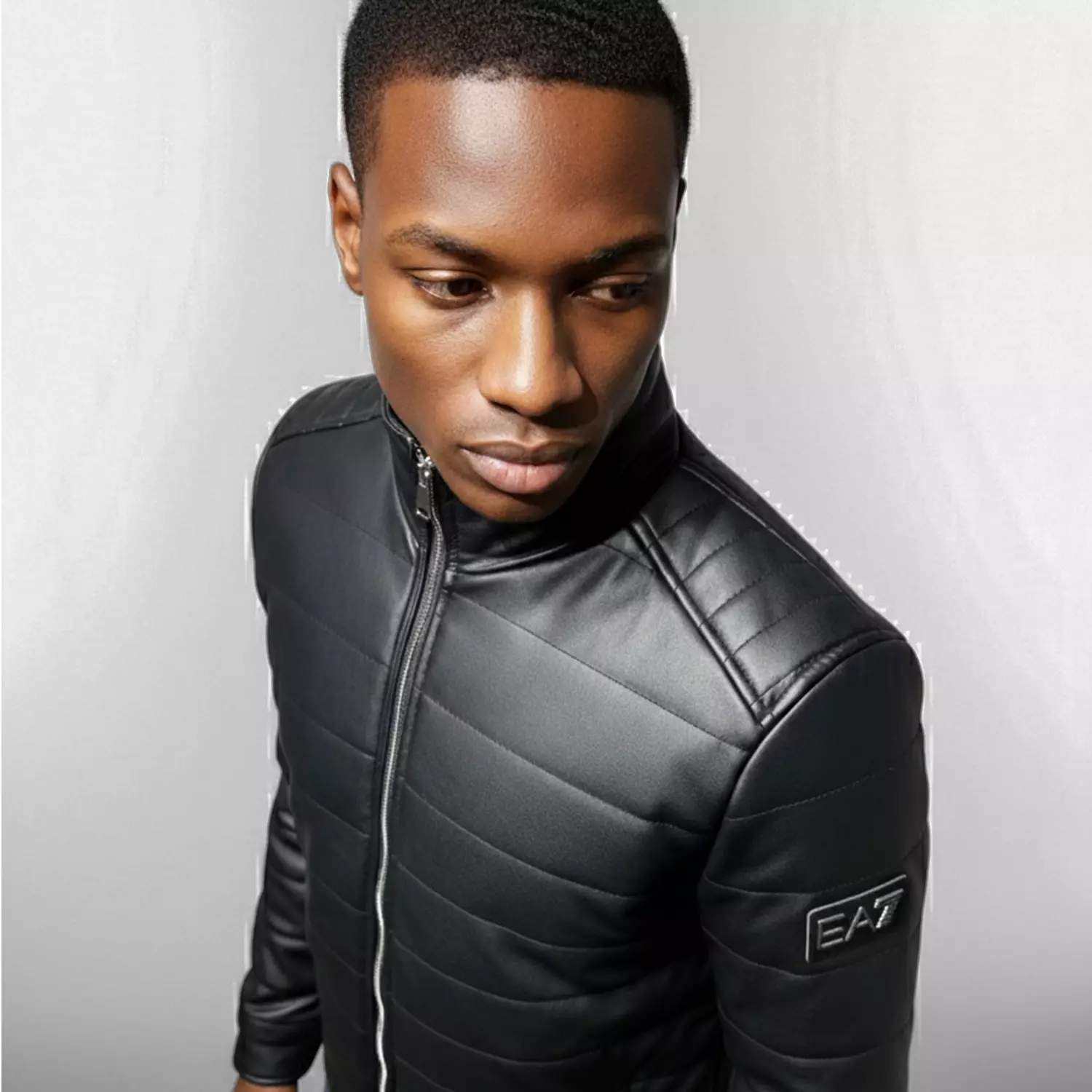 Jacket Leather Ea7 3