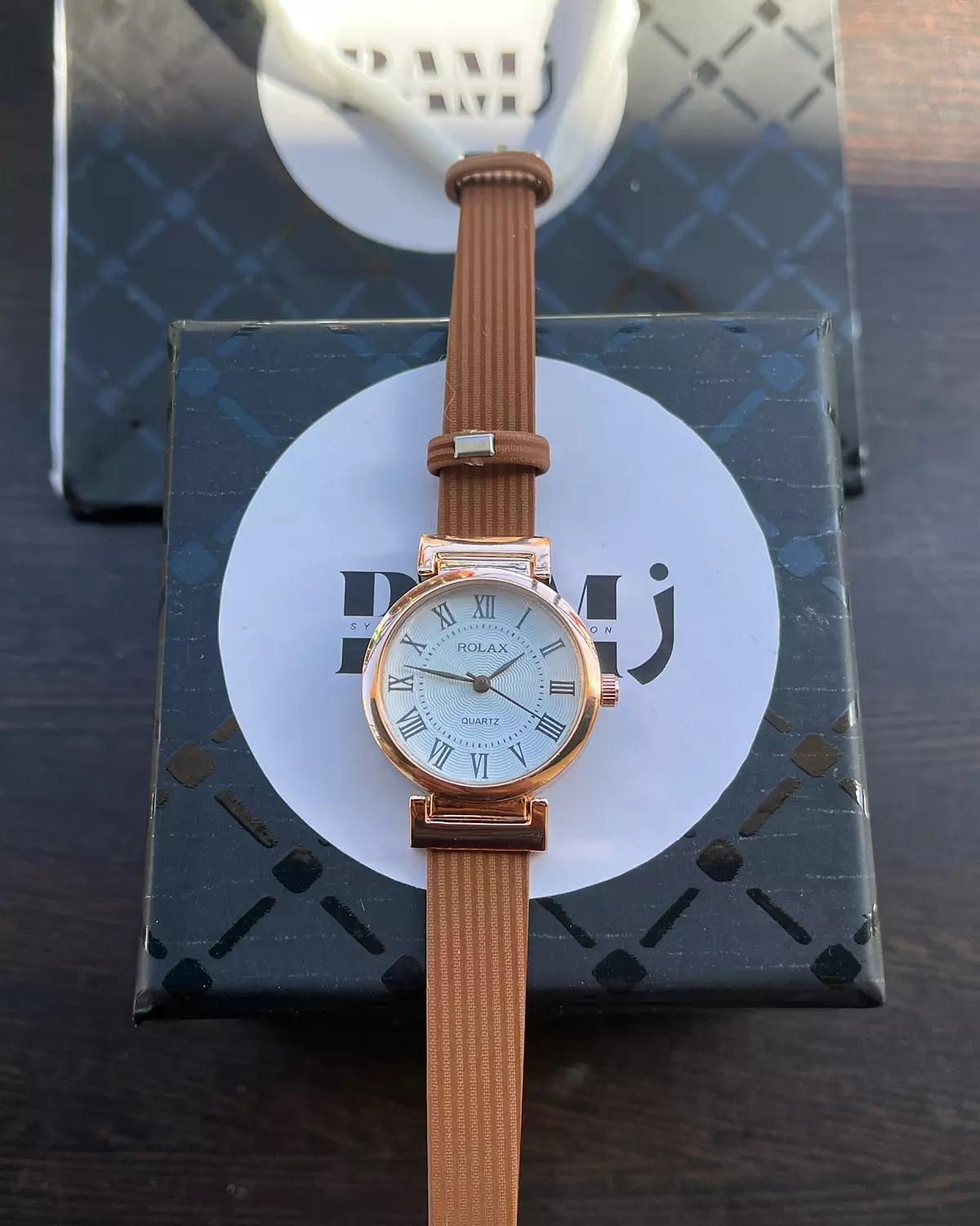 Brown Leather Rolax 5