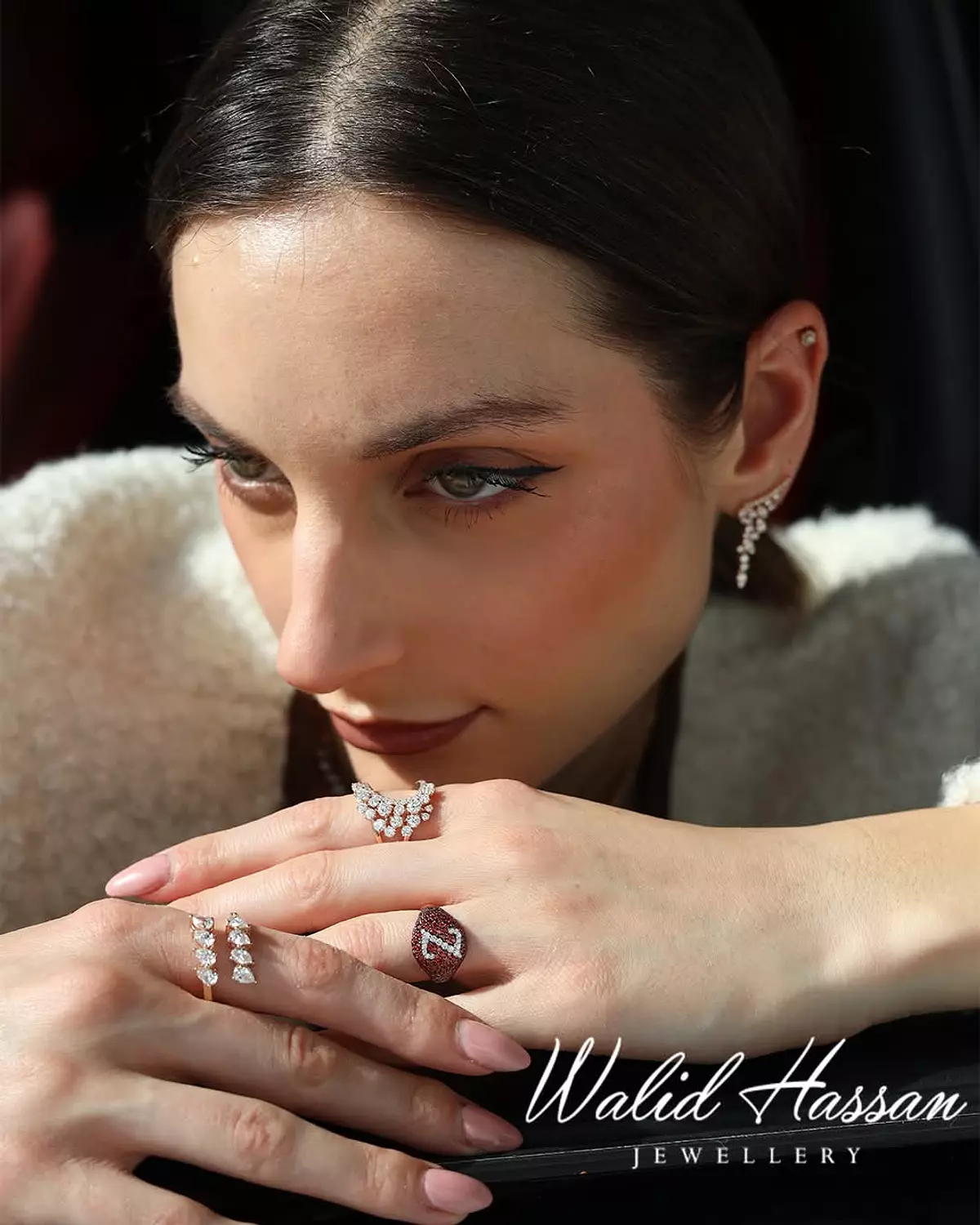 diamond earring 1386 2