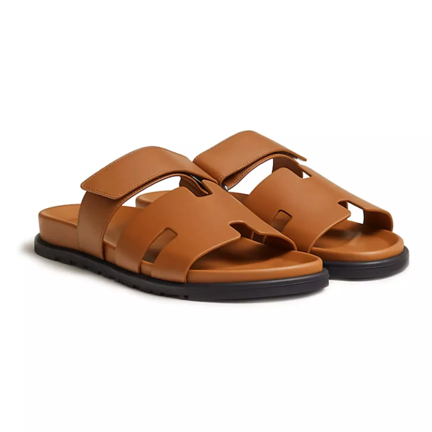 Hermes Chypre Sandal – Naturel Calfskin Leather hover image
