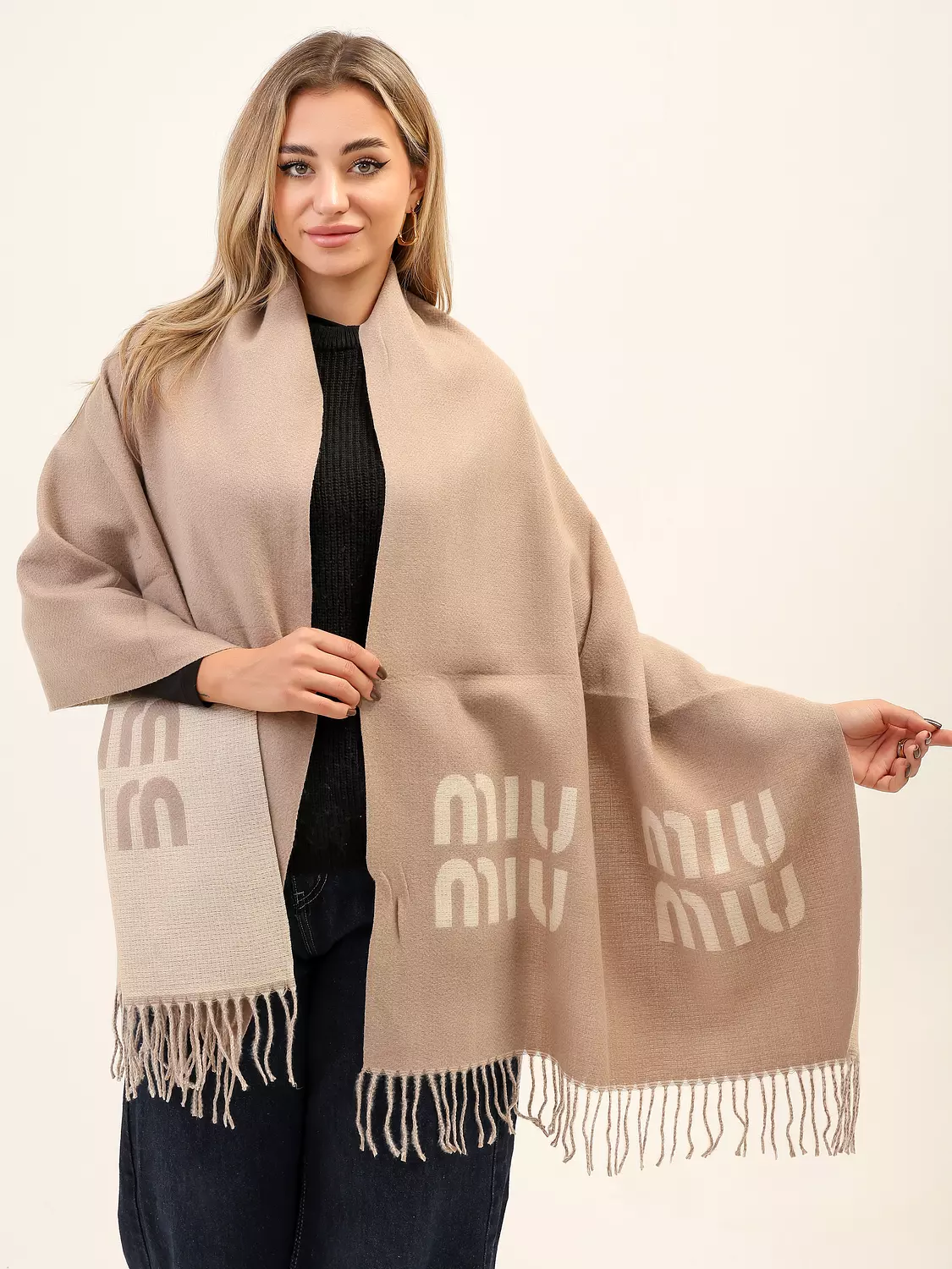 MIU MIU WOOL SHAWL hover image