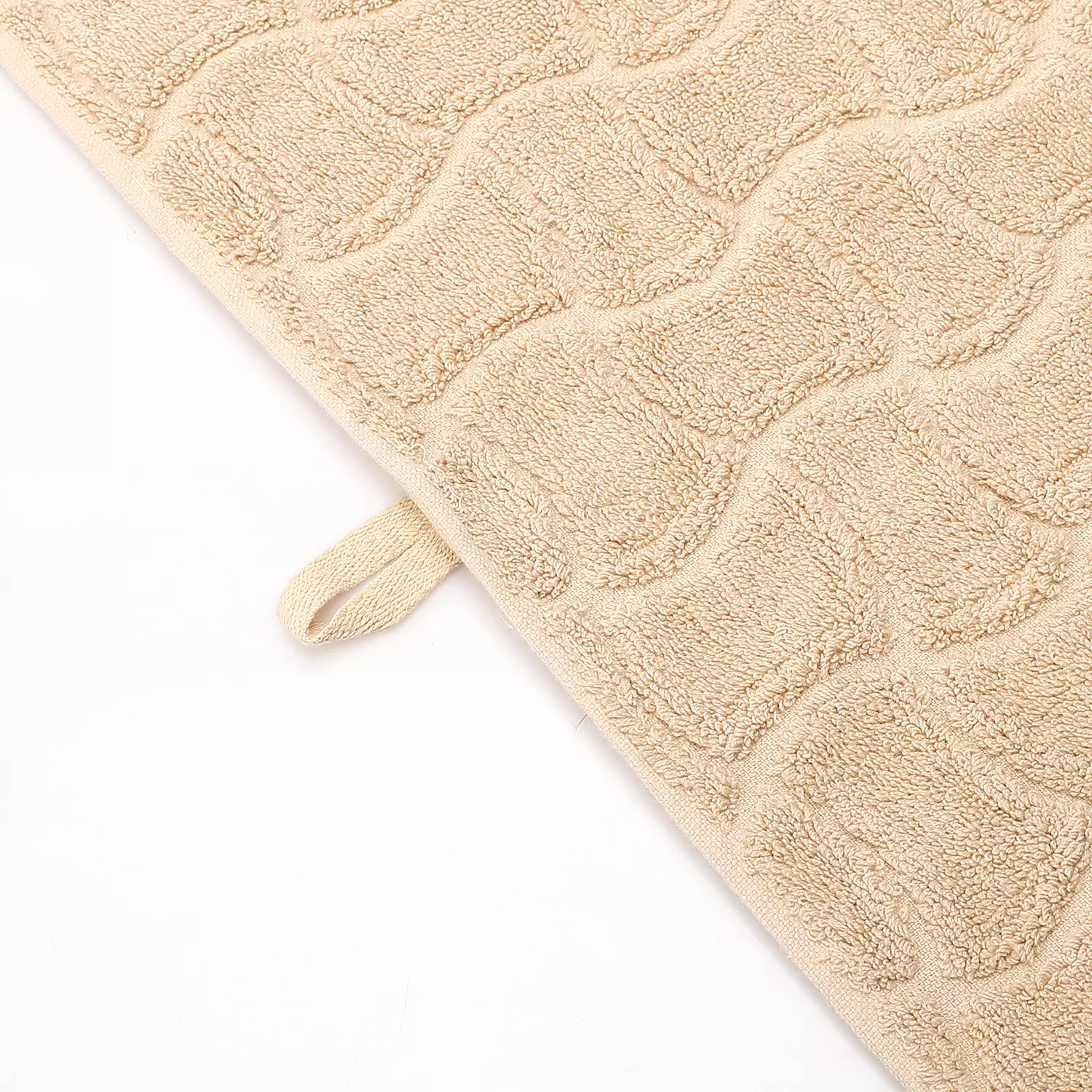 Shorto Towel Made From 100% Cotton - 2627 - Beige 4