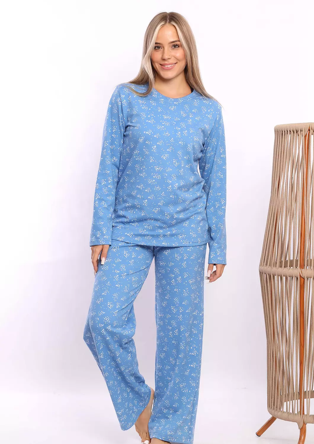C310 Snowflakes pajama set  1