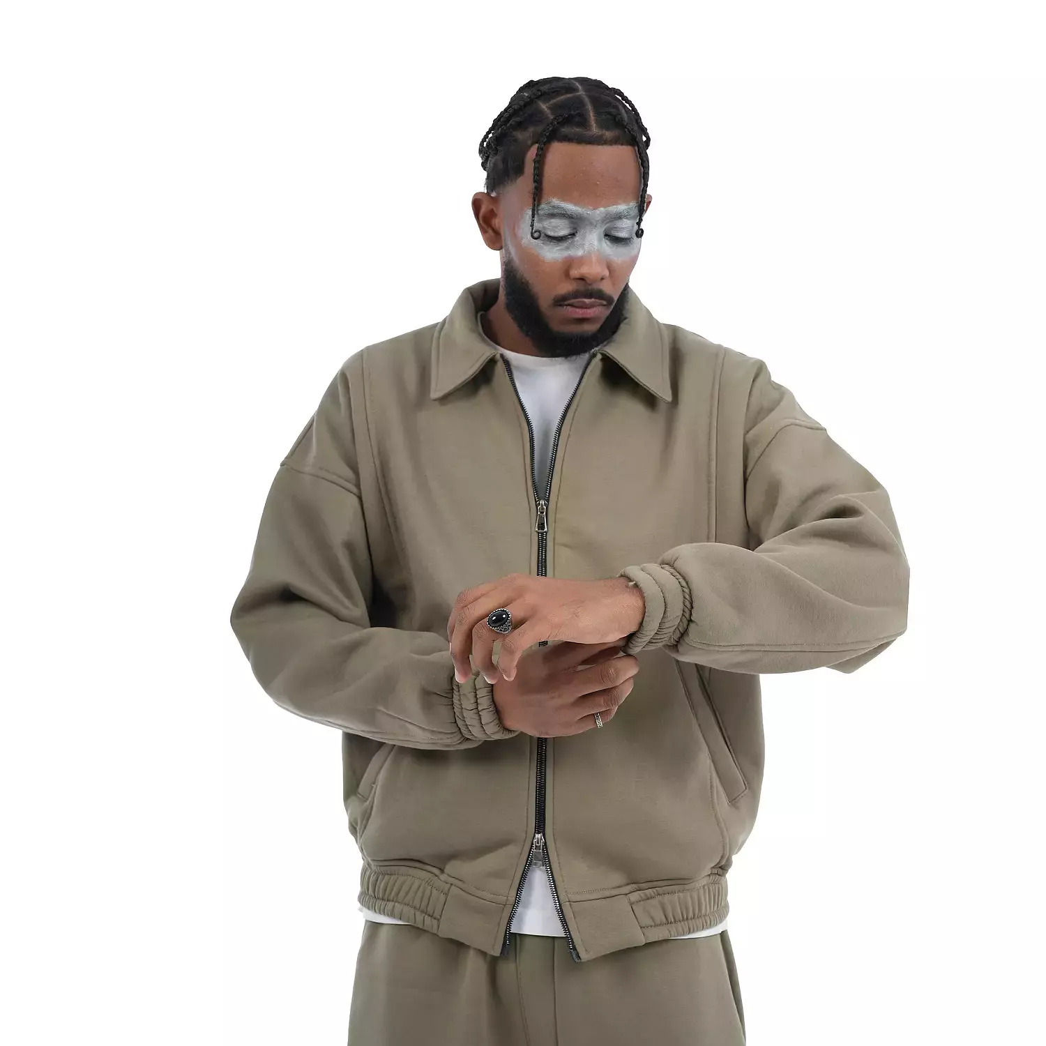 W4 2zippers DELYS TRACK SUITS 2