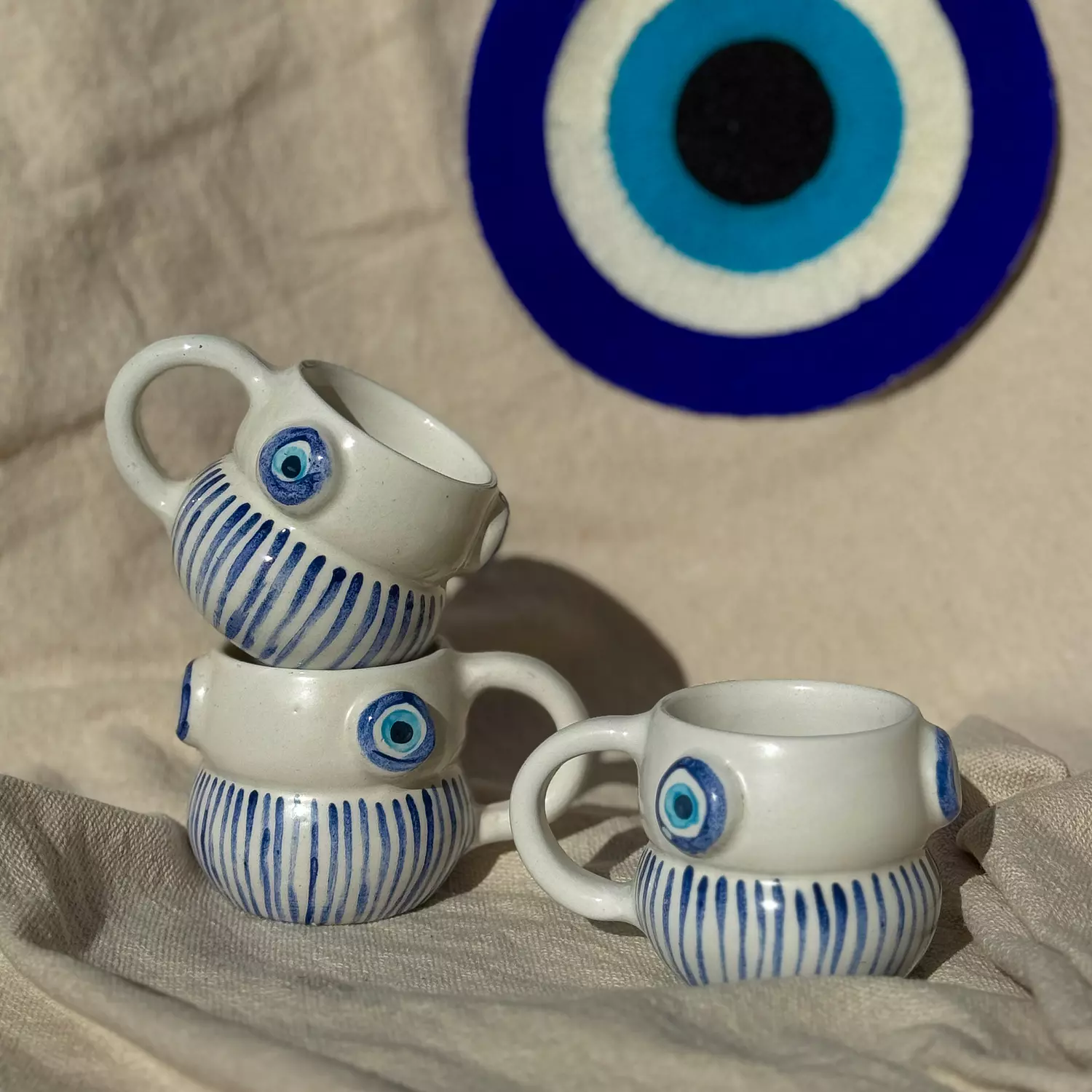Blue Watching Mug 2