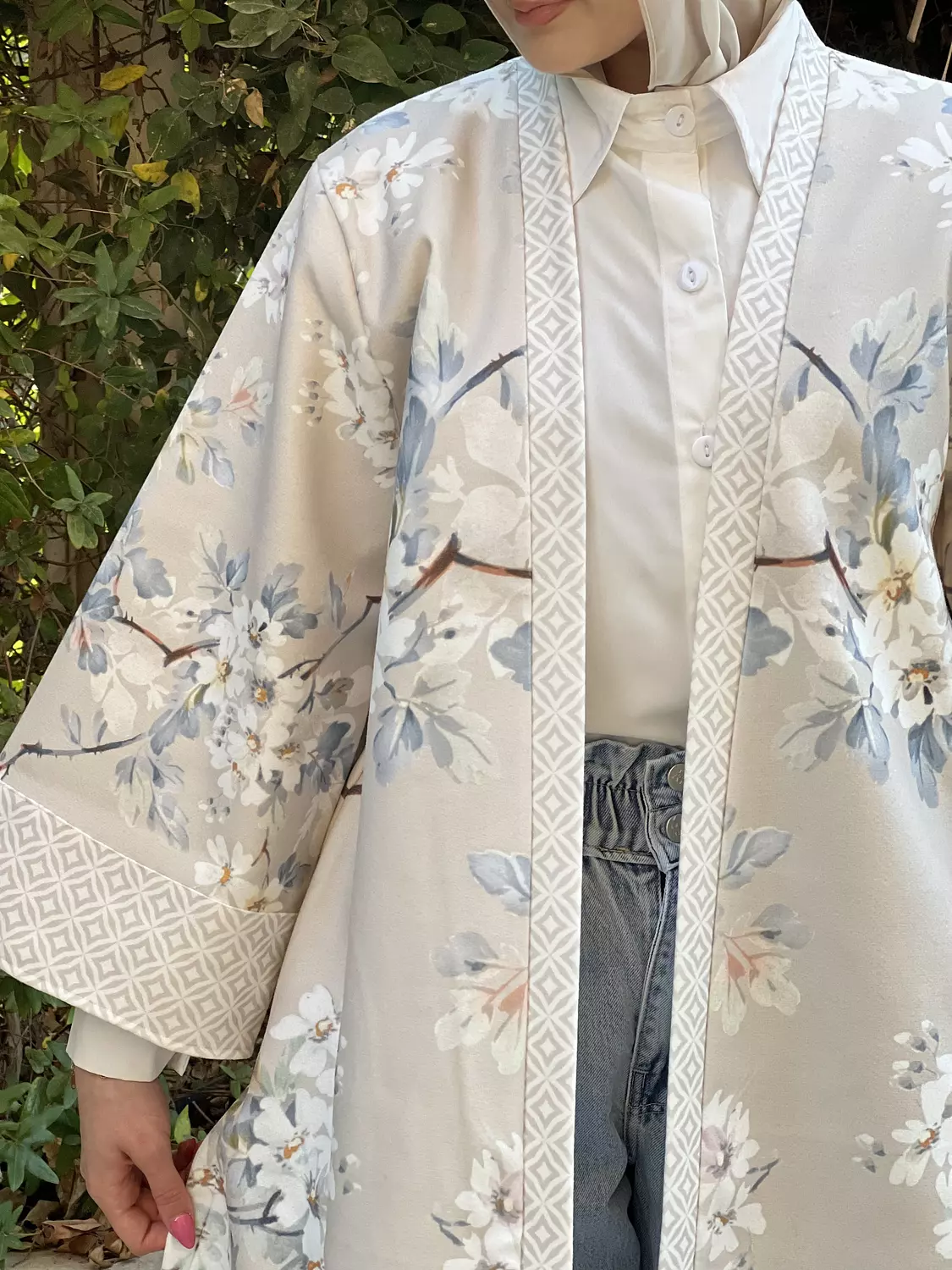 Spring rose kaftan hover image