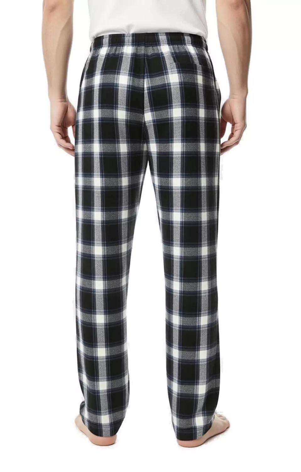 Shorto Winter Check Pants - 4045 -Dark Blue * Black * White 2
