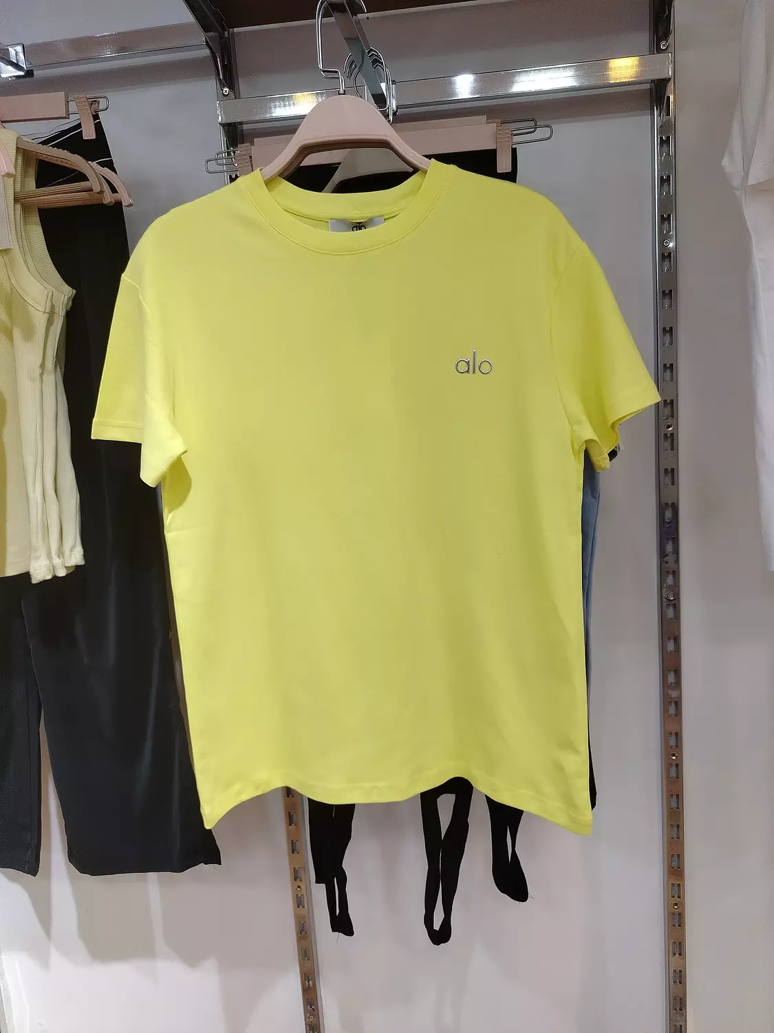 Yellow Alo Tshirt  2